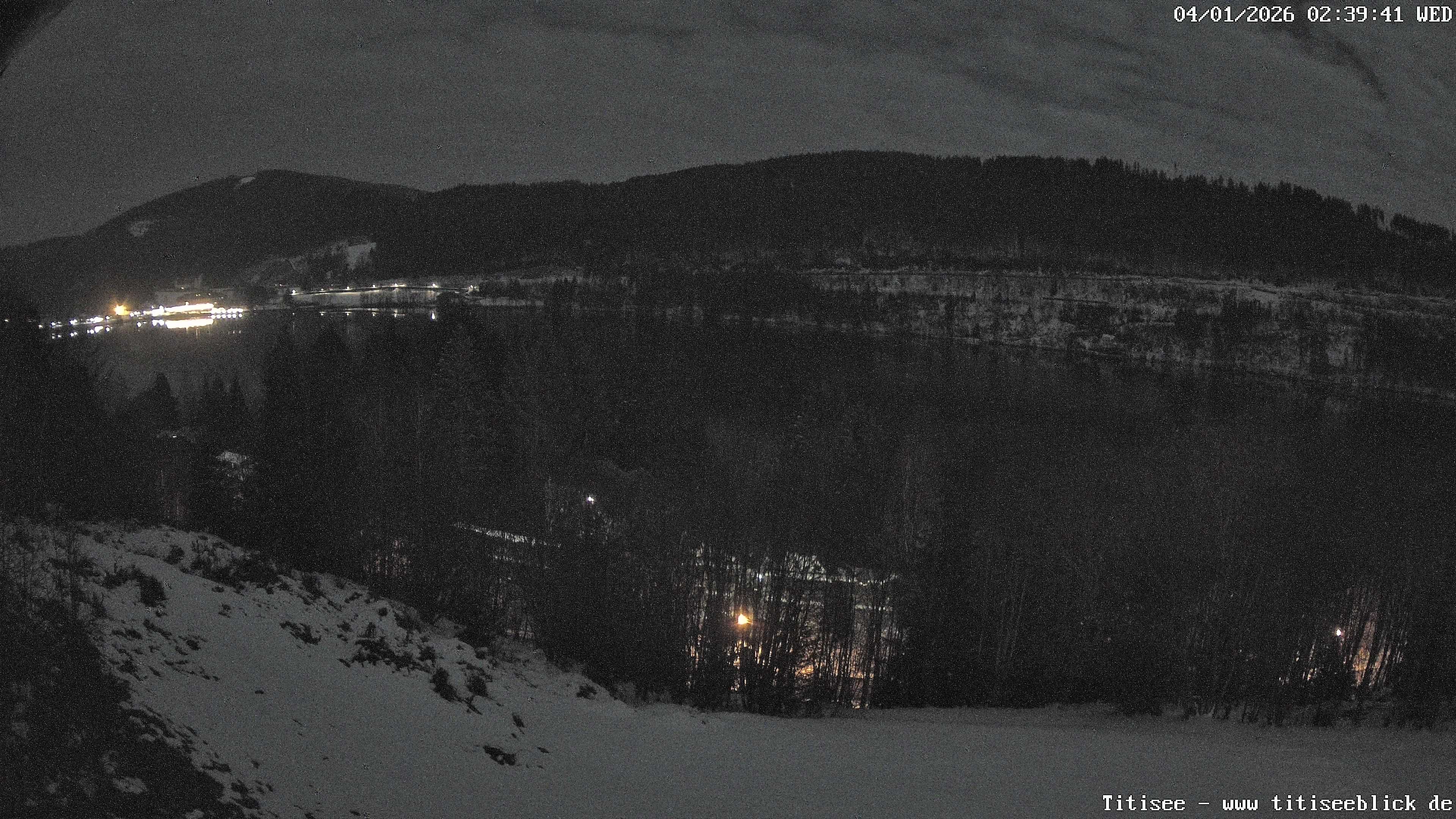 Archived image Webcam View of Lake Titisee