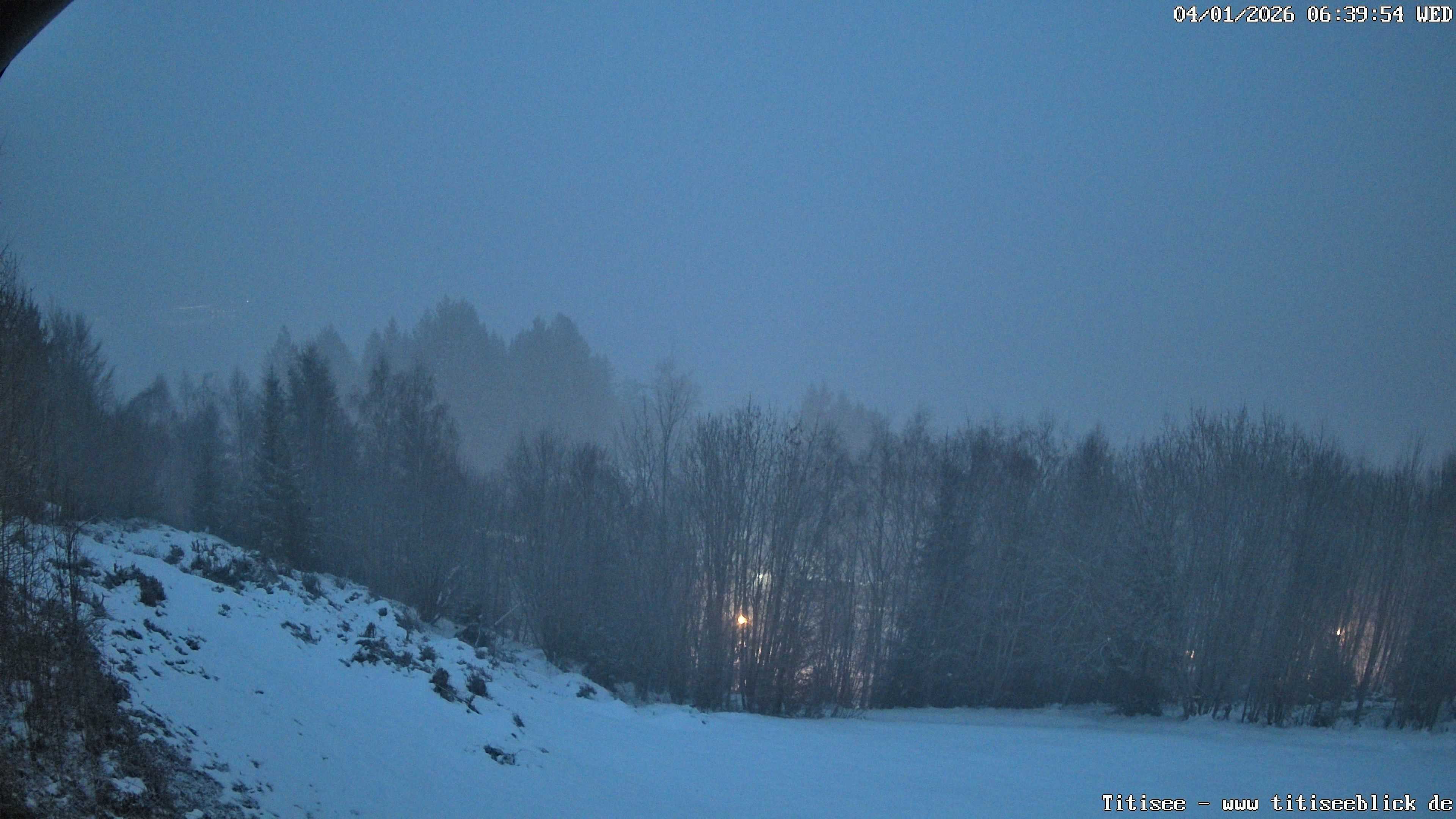 Archived image Webcam View of Lake Titisee