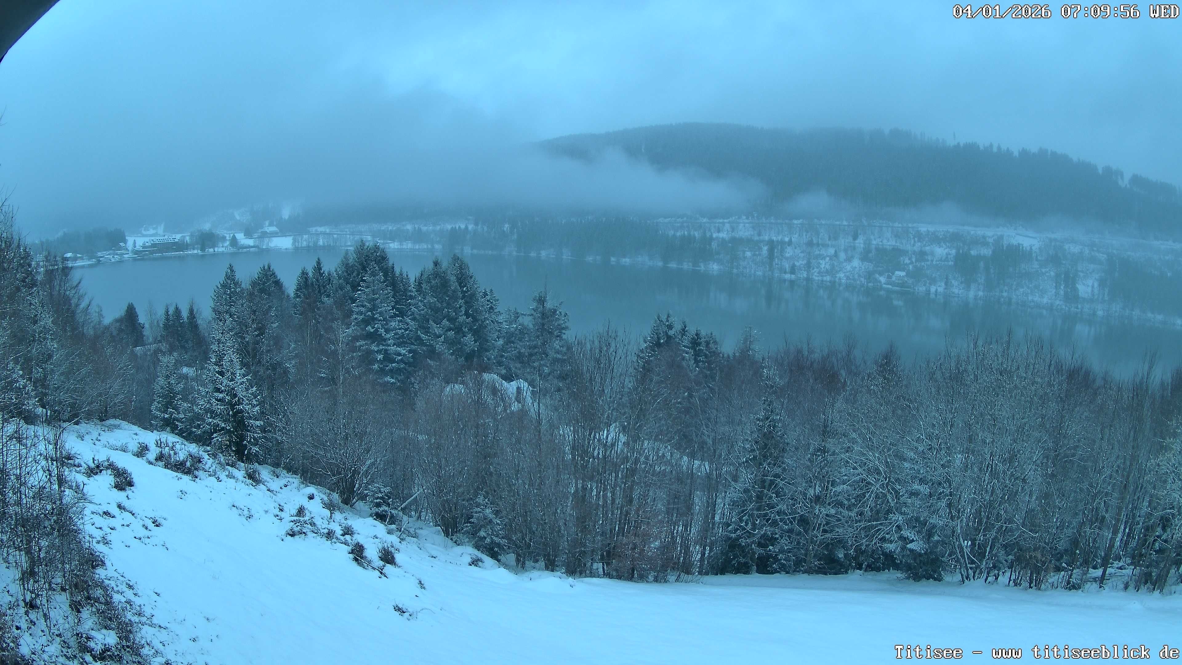 Archived image Webcam View of Lake Titisee