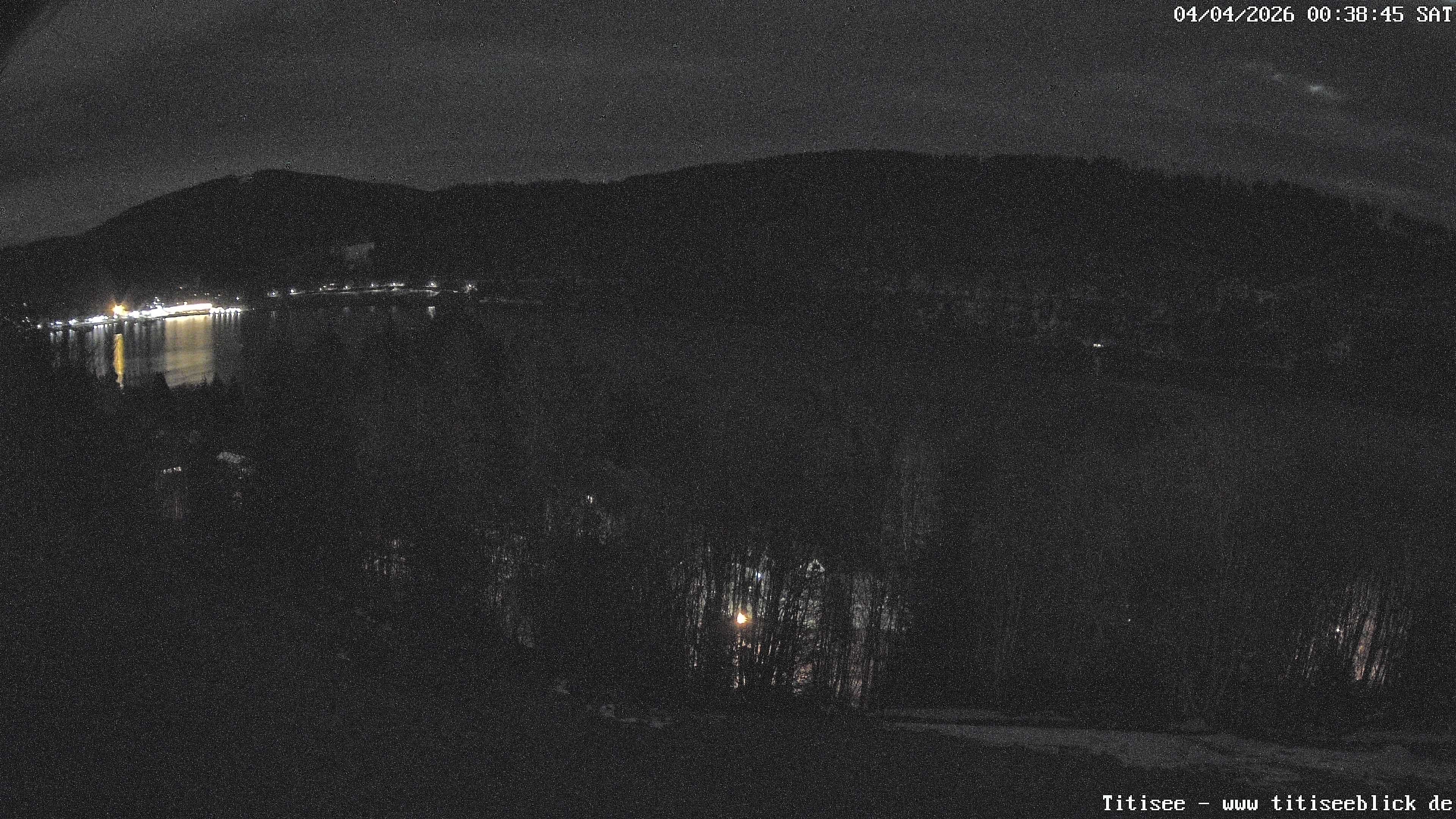 Archived image Webcam View of Lake Titisee