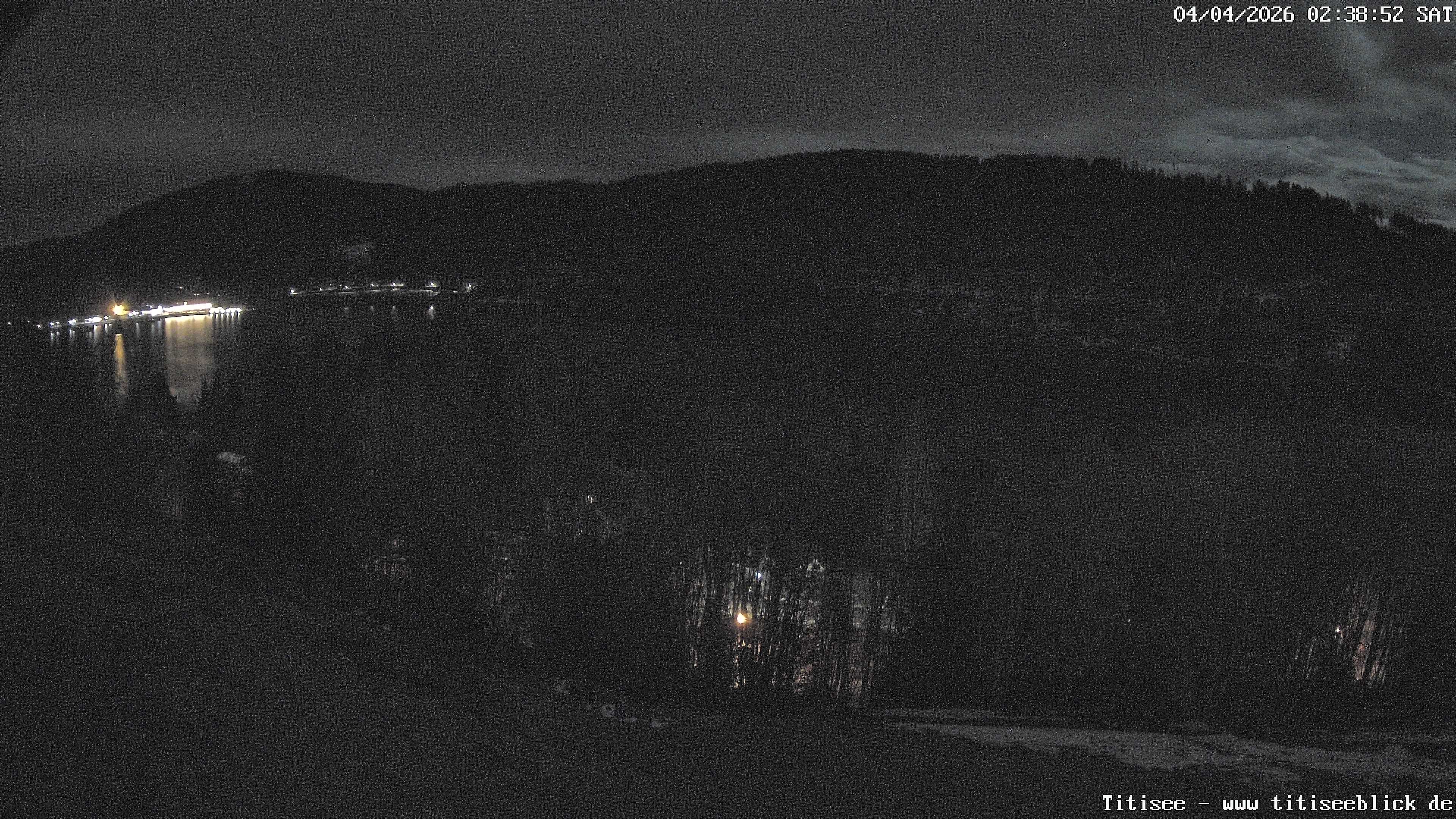 Archived image Webcam View of Lake Titisee