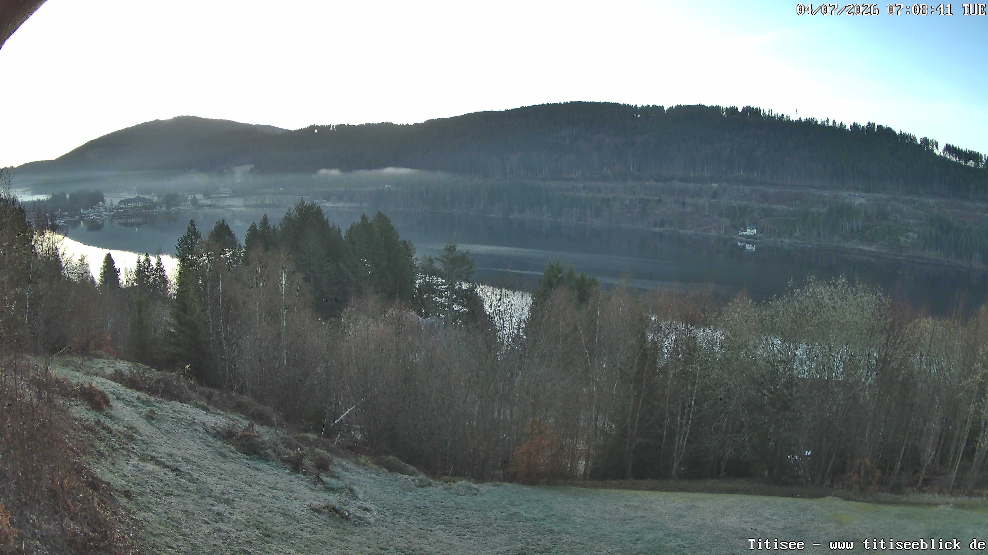 Archiv Foto Webcam Titisee: Westufer