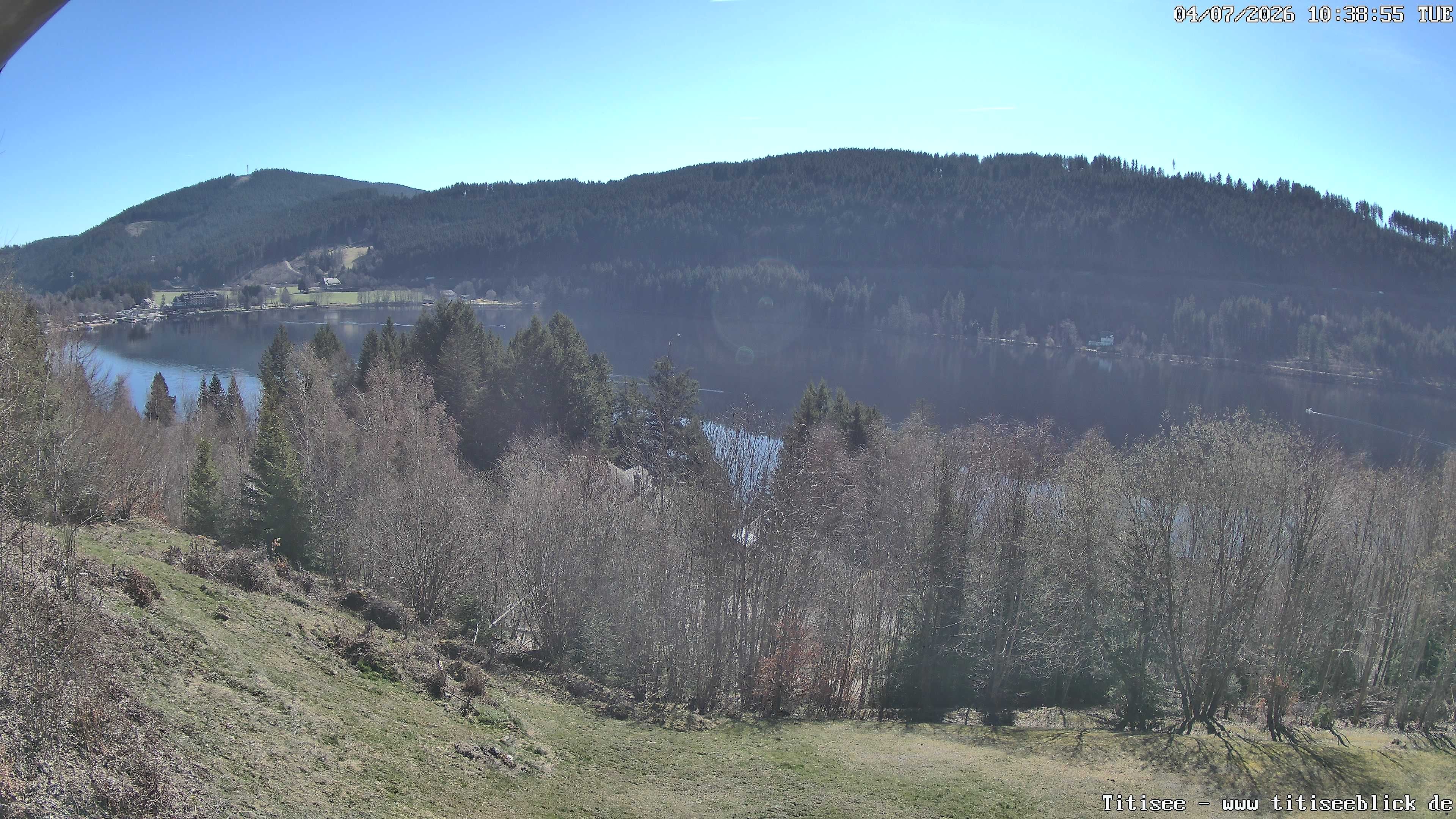 Archiv Foto Webcam Titisee: Westufer