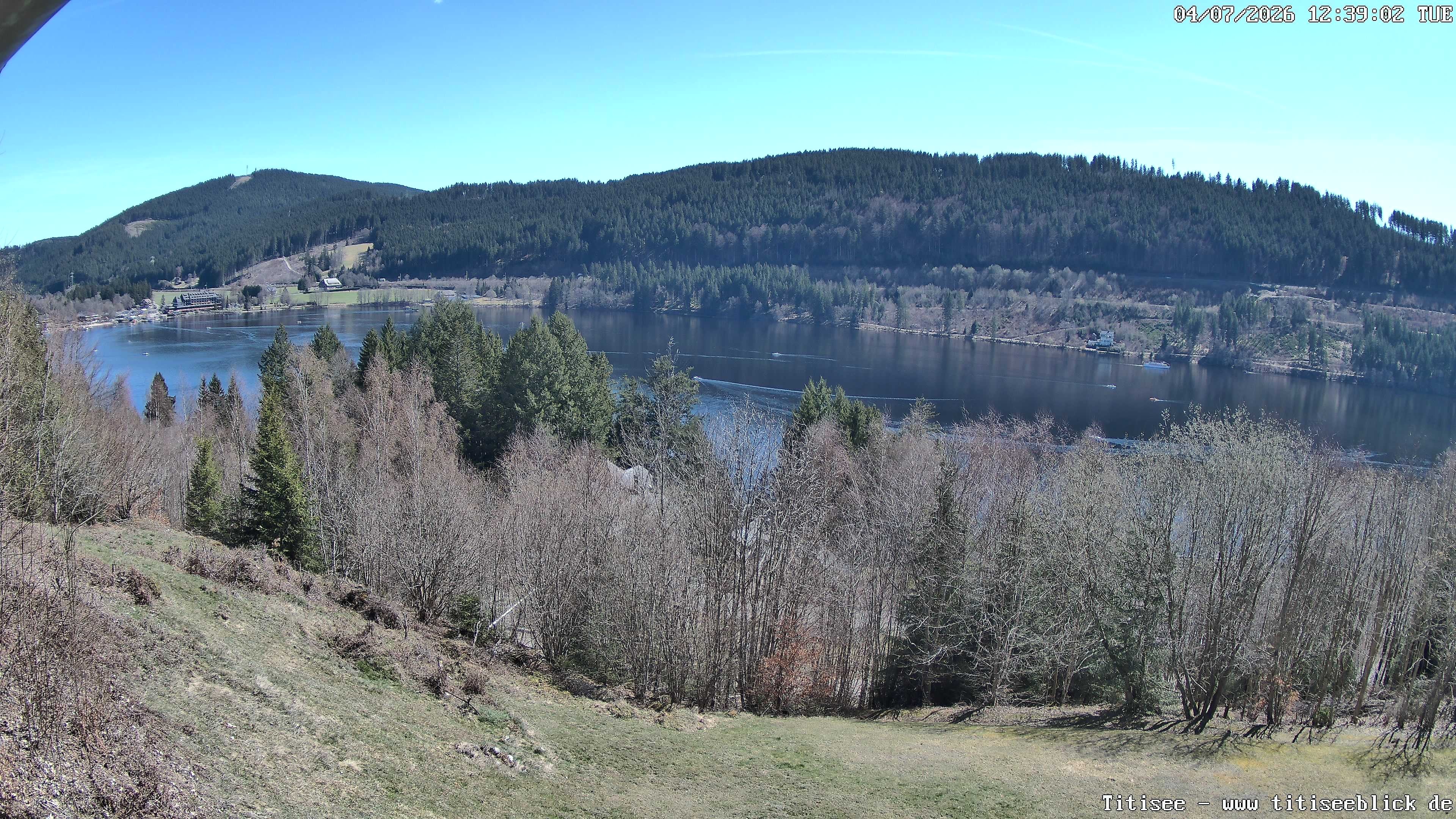 Archiv Foto Webcam Titisee: Westufer