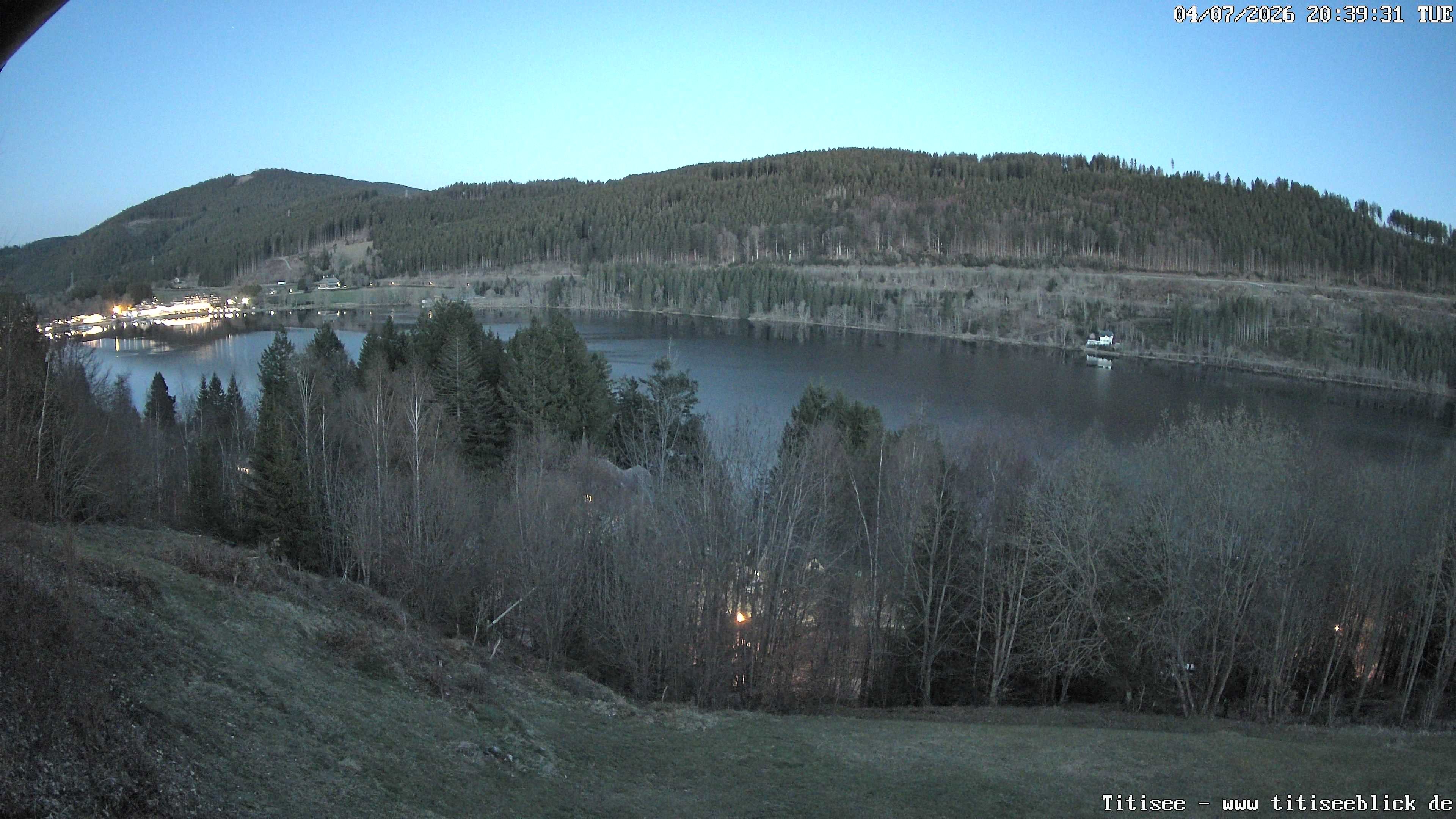 Archiv Foto Webcam Titisee: Westufer