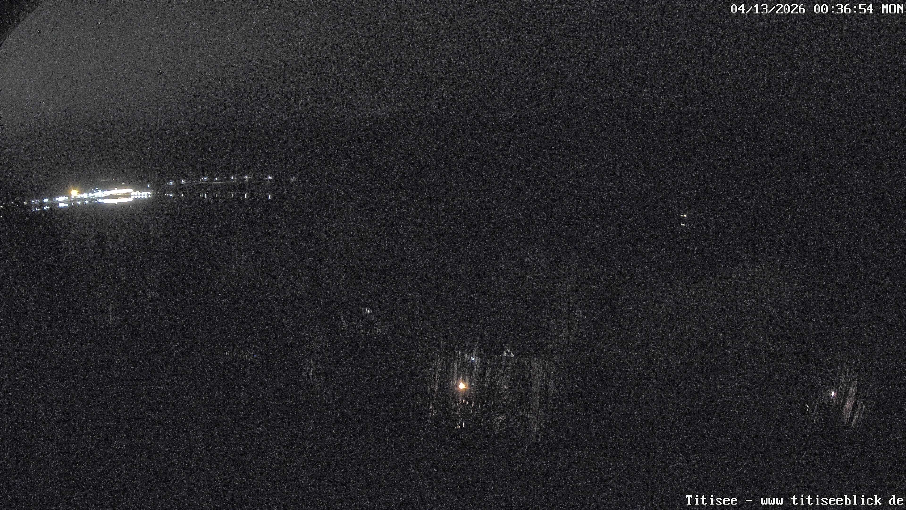 Archived image Webcam View of Lake Titisee