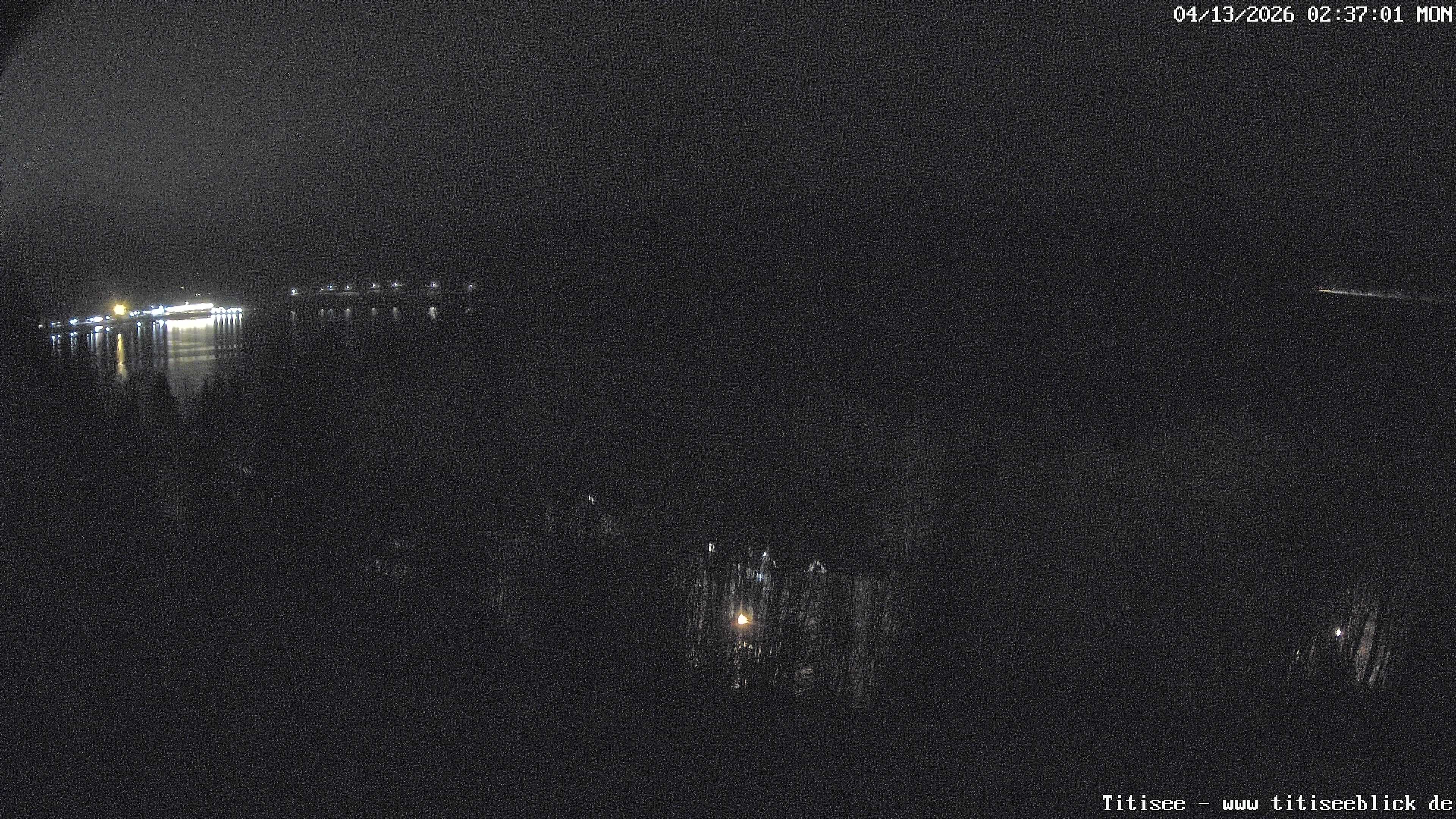 Archived image Webcam View of Lake Titisee