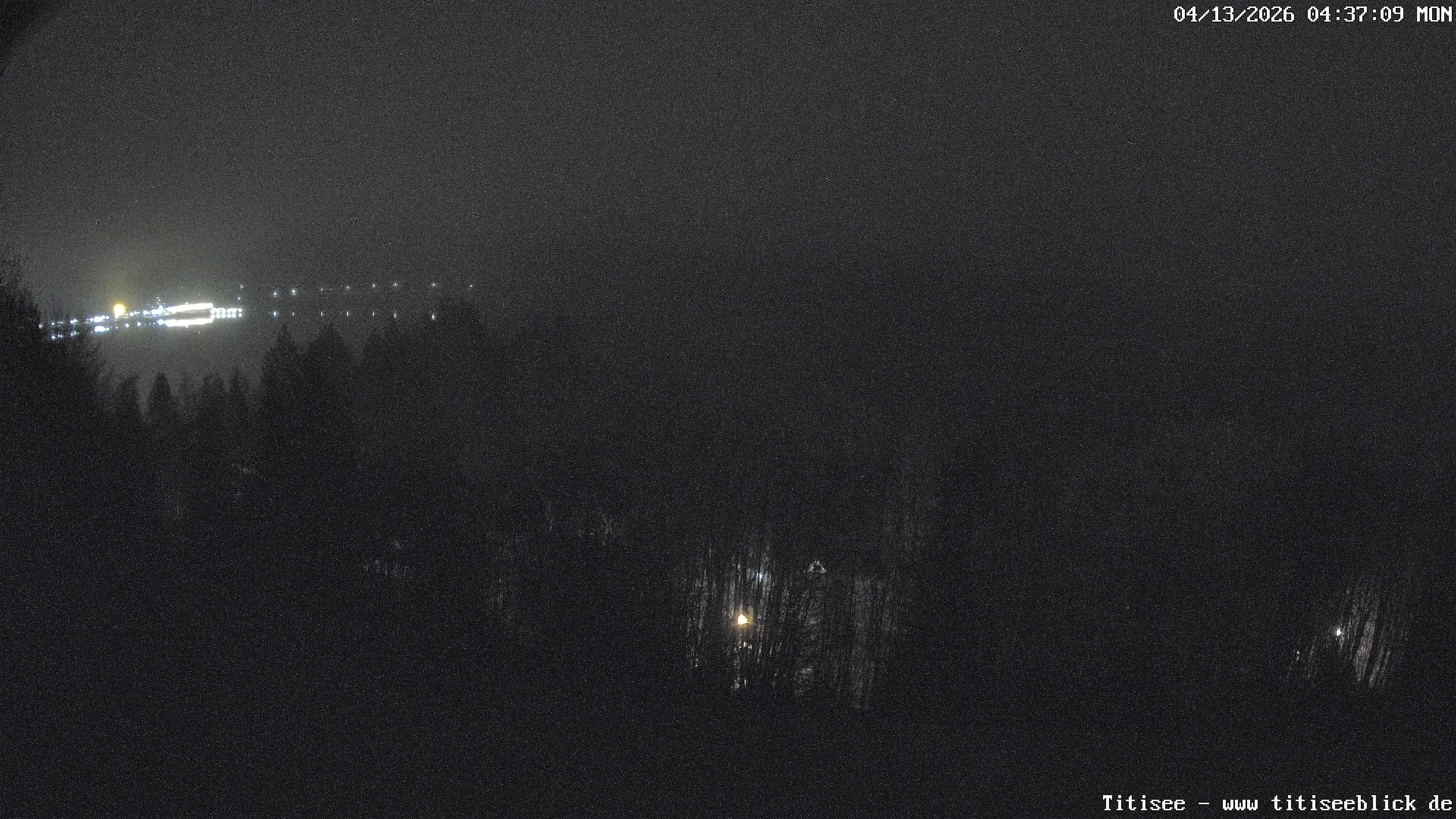 Archived image Webcam View of Lake Titisee