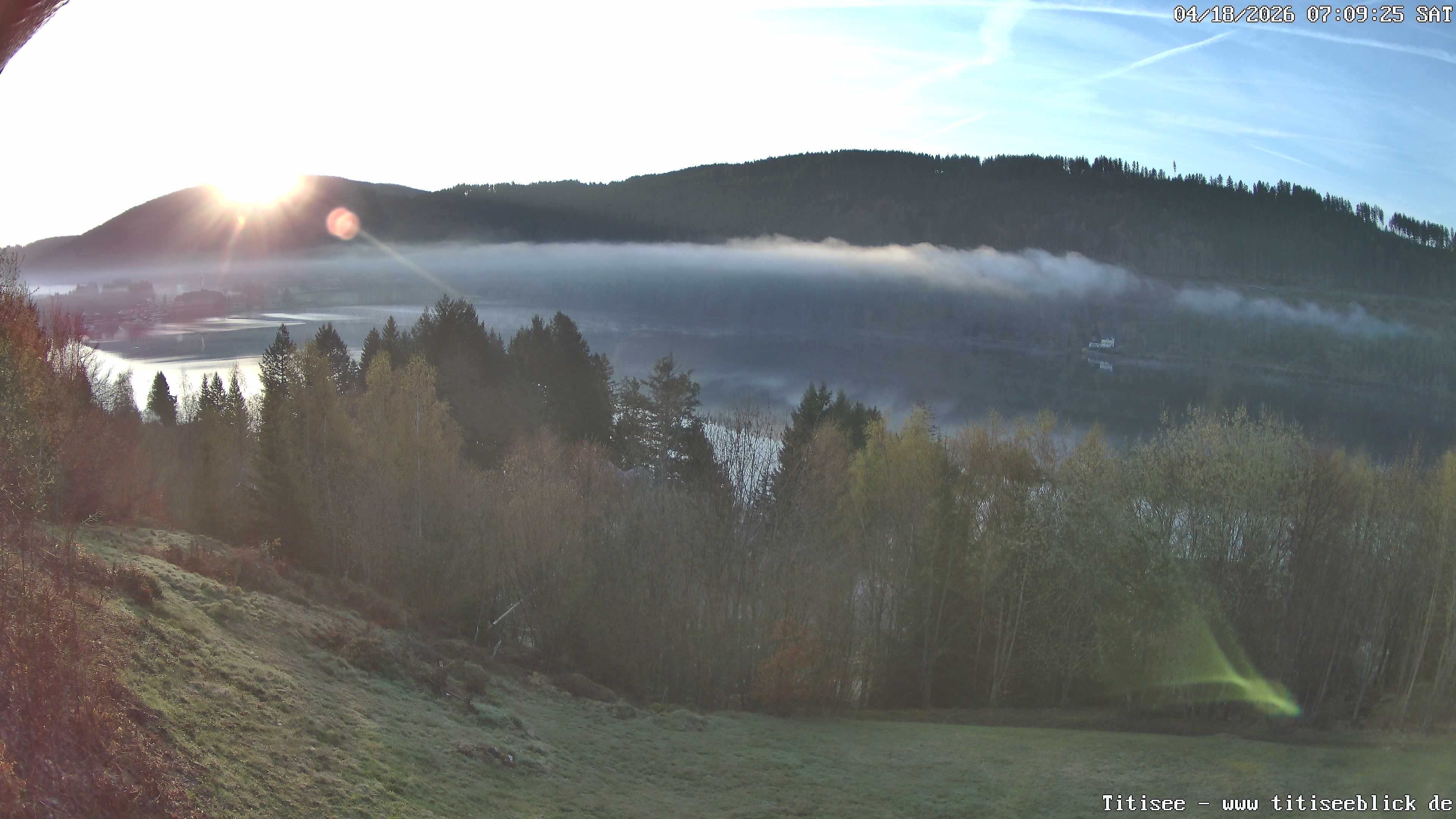 Archiv Foto Webcam Titisee: Westufer