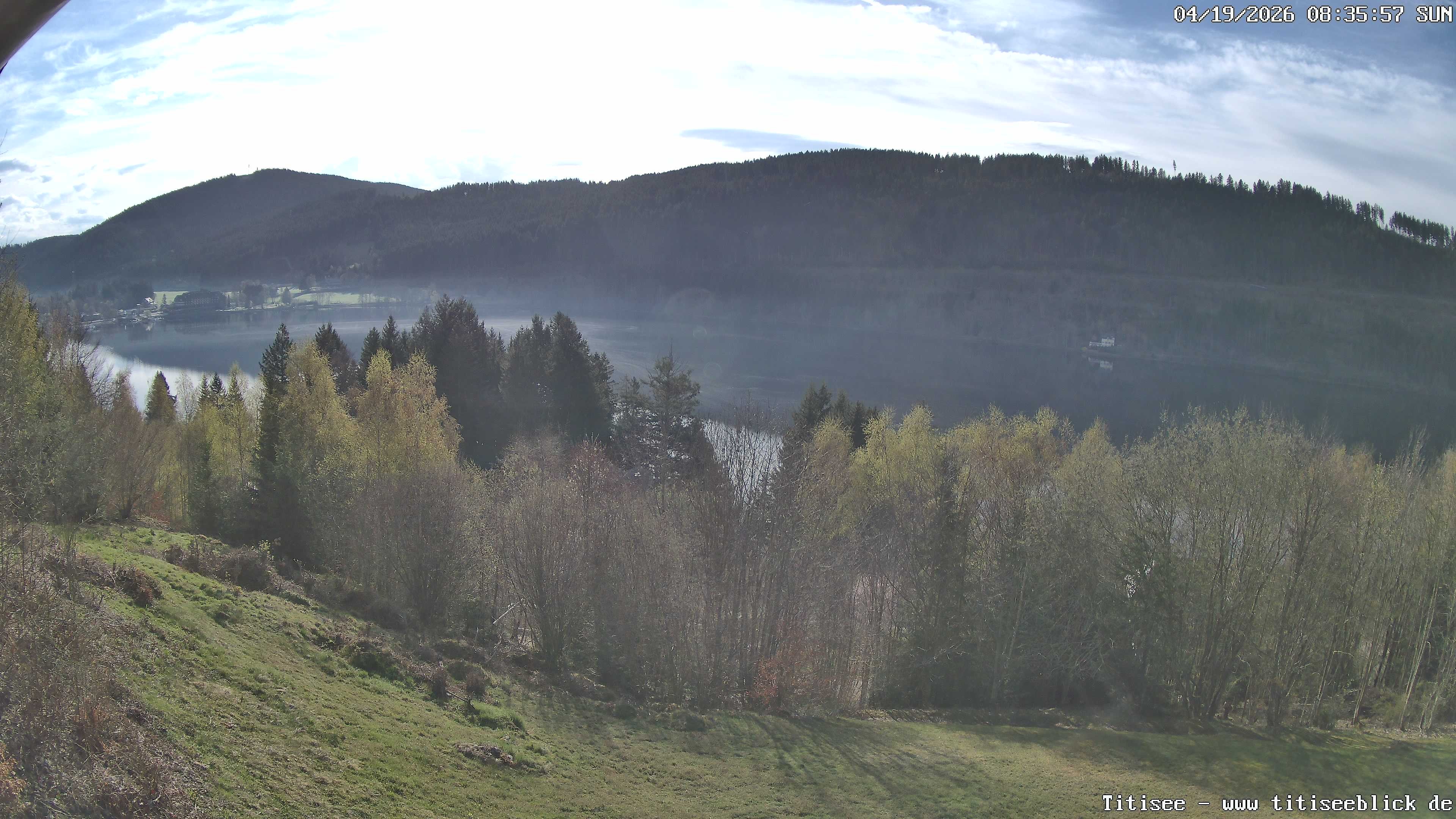 Archiv Foto Webcam Titisee: Westufer
