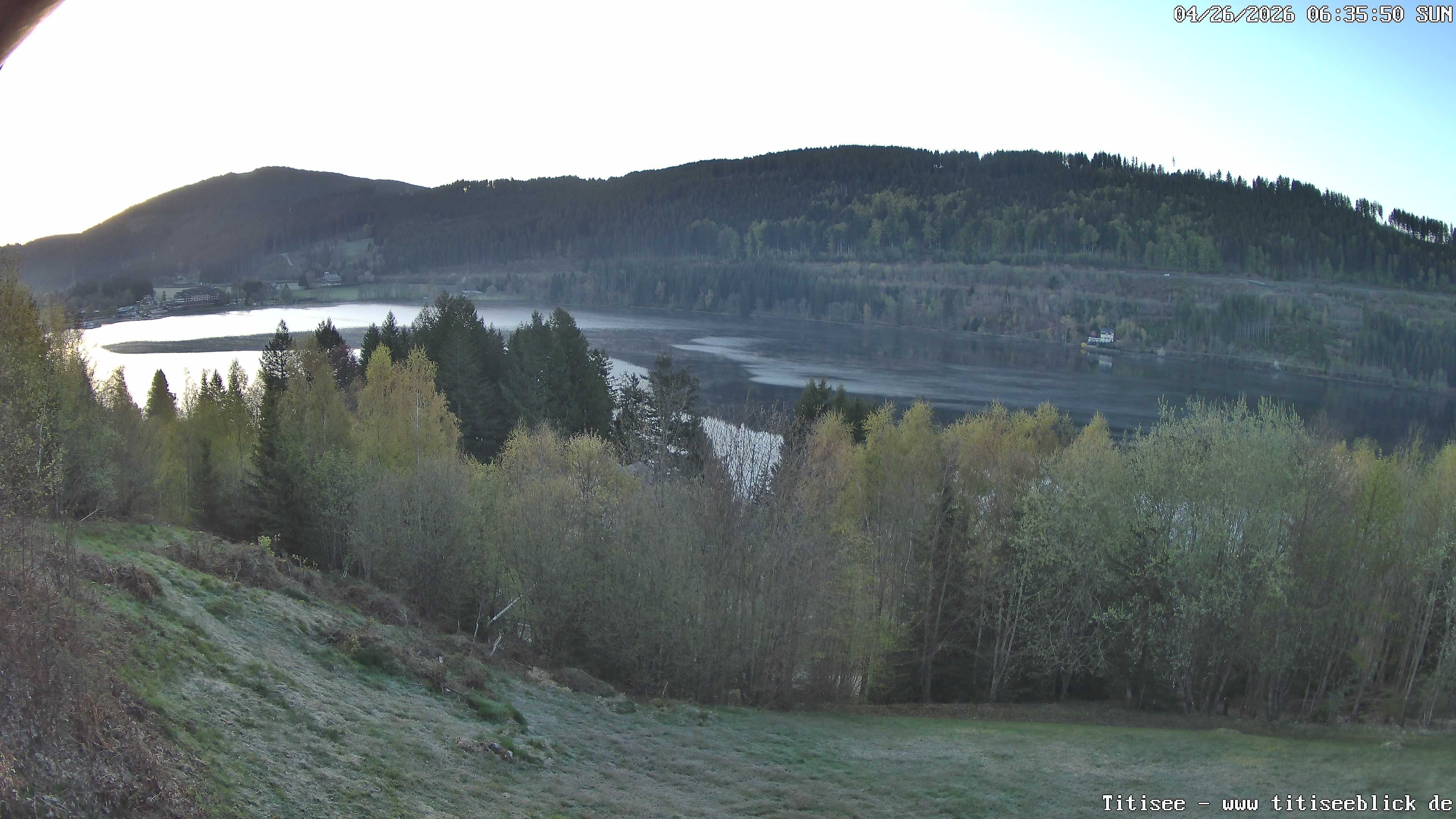 Archiv Foto Webcam Titisee: Westufer