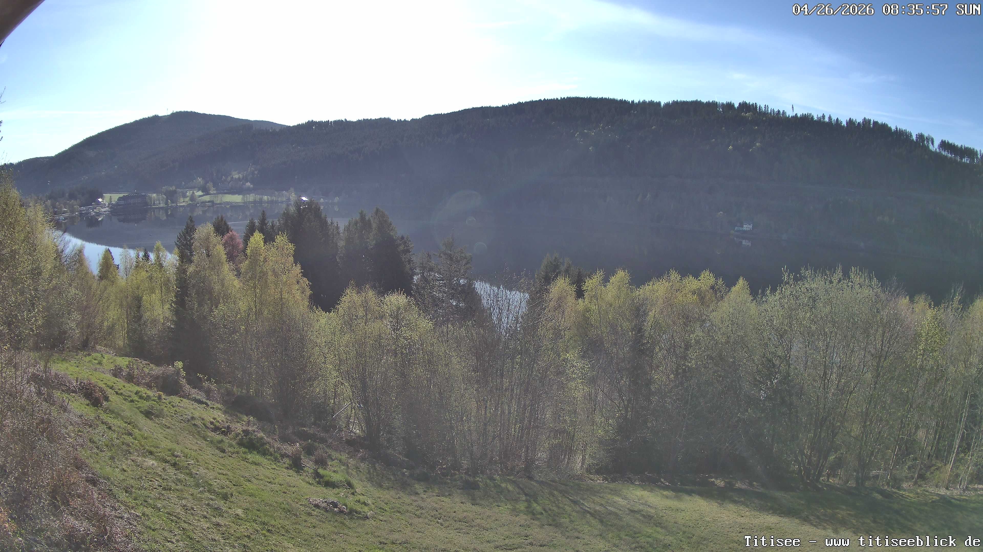 Archiv Foto Webcam Titisee: Westufer