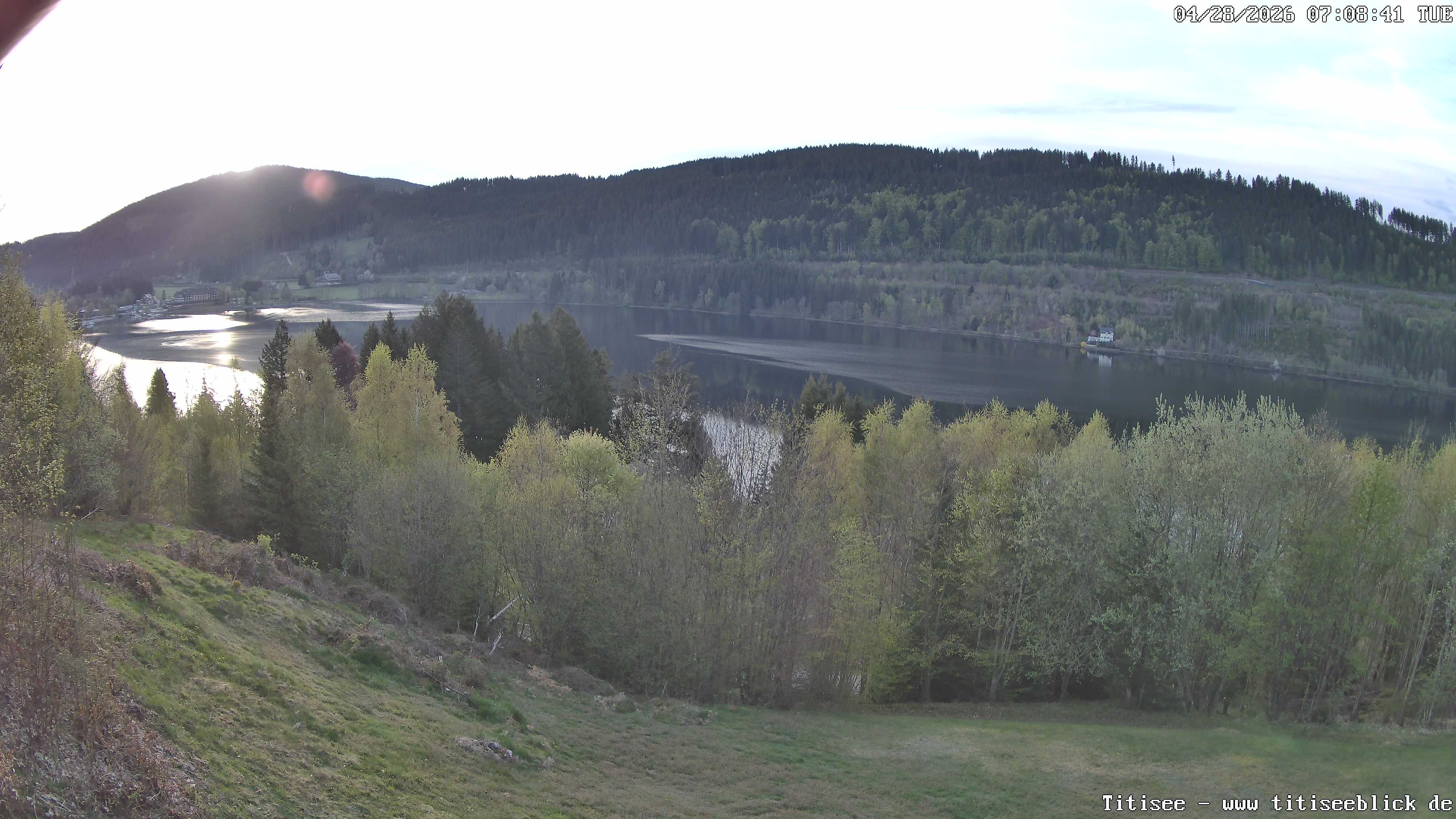 Archiv Foto Webcam Titisee: Westufer