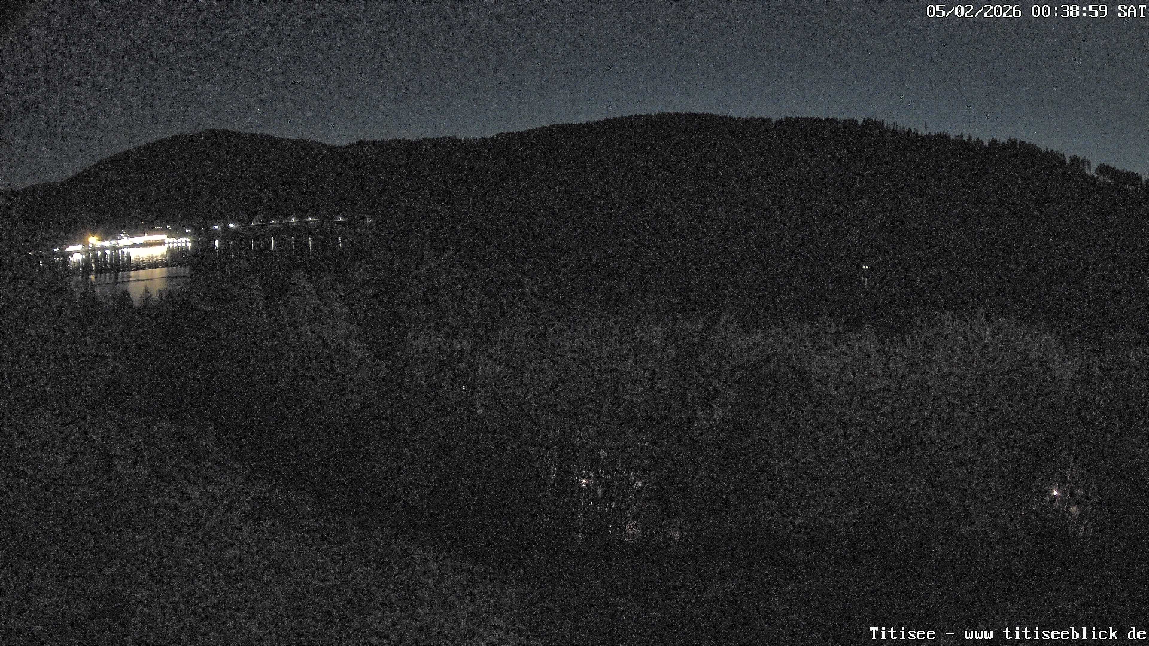 Archived image Webcam View of Lake Titisee