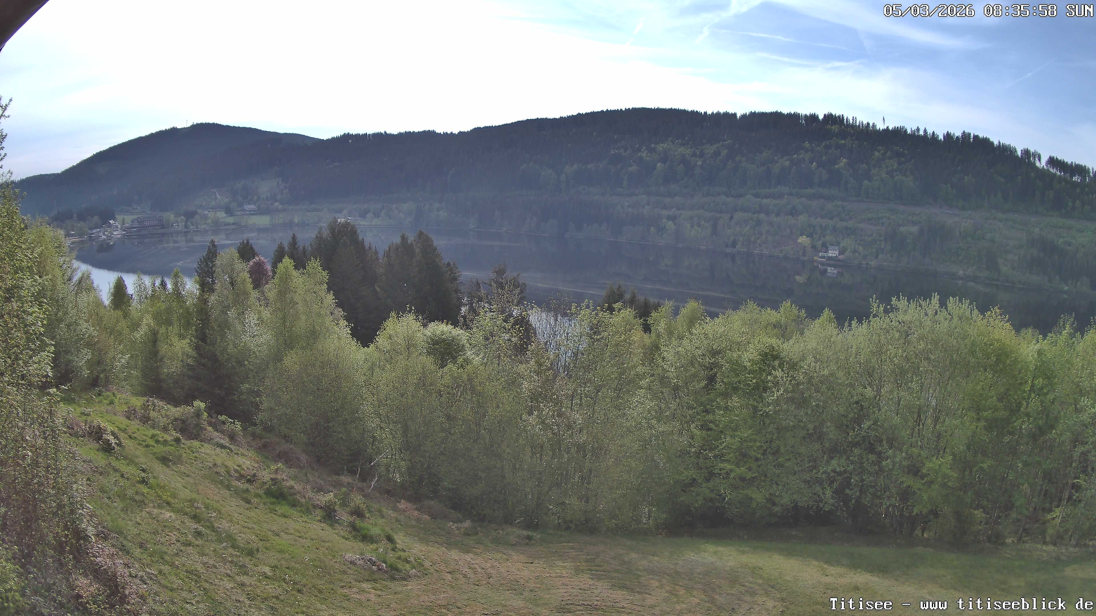 Archiv Foto Webcam Titisee: Westufer