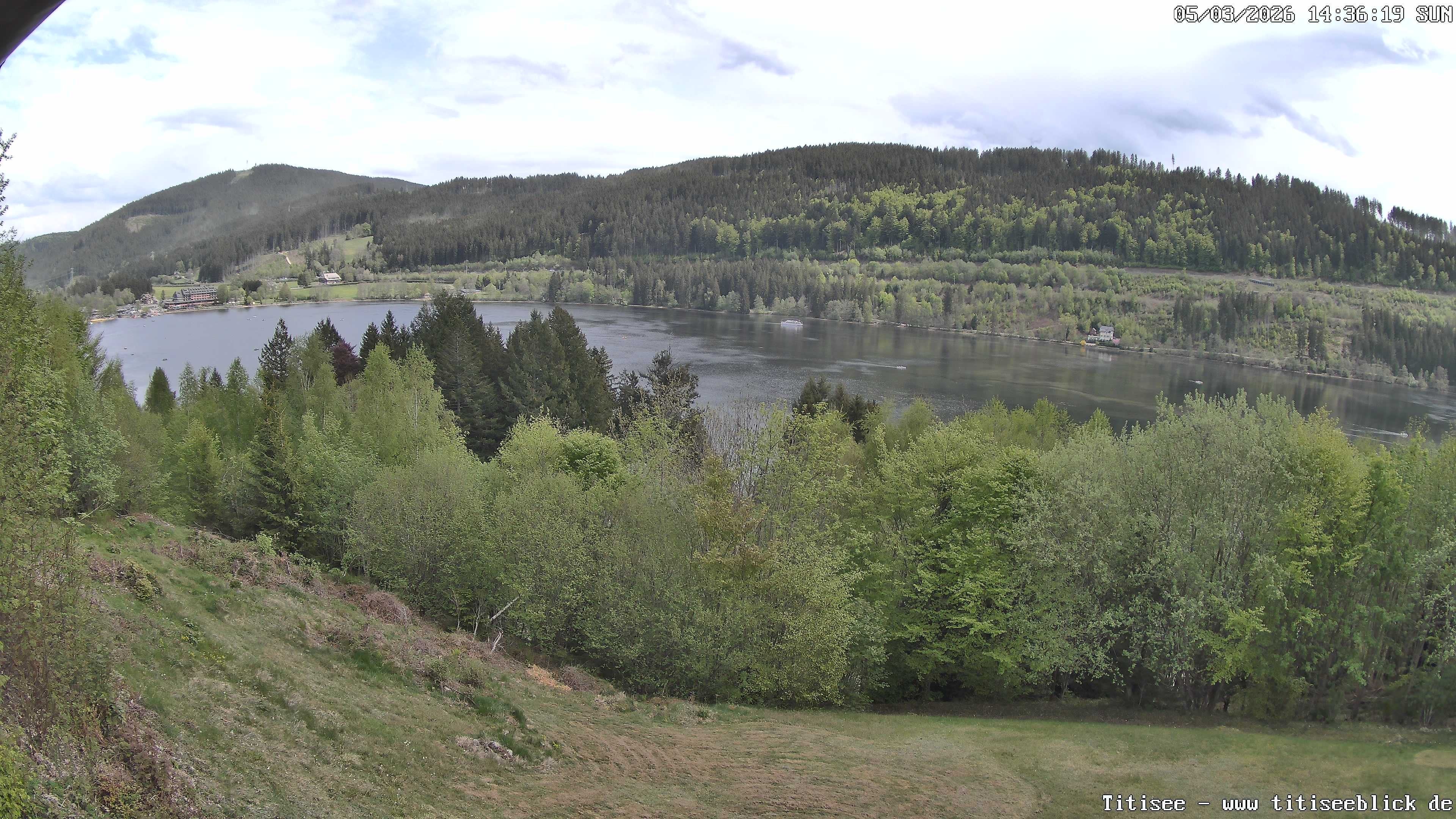 Archived image Webcam View of Lake Titisee
