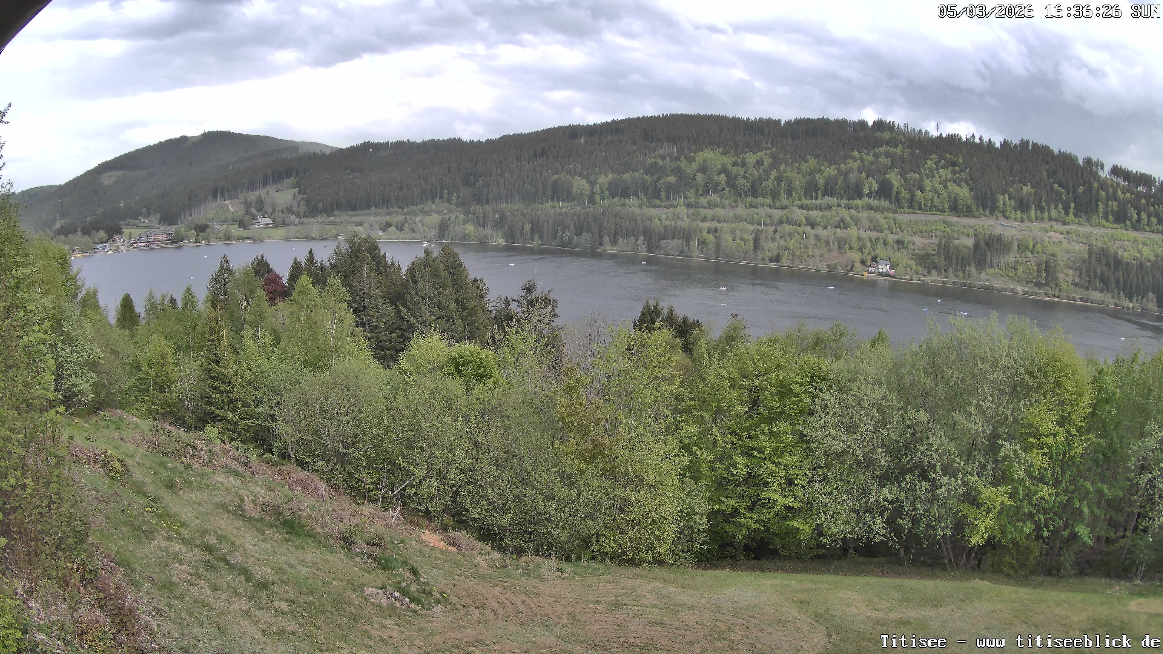 Archived image Webcam View of Lake Titisee