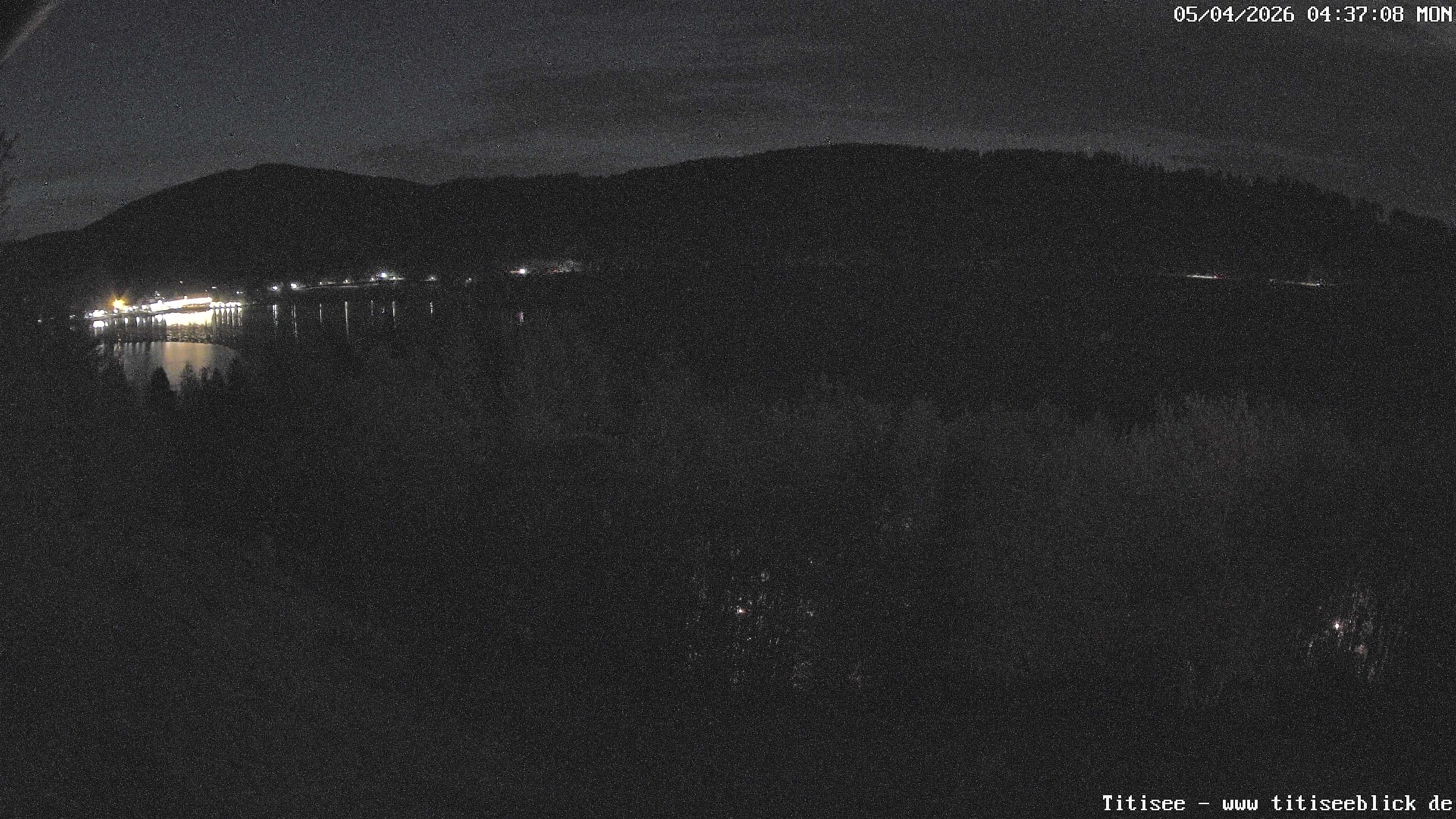 Archived image Webcam View of Lake Titisee