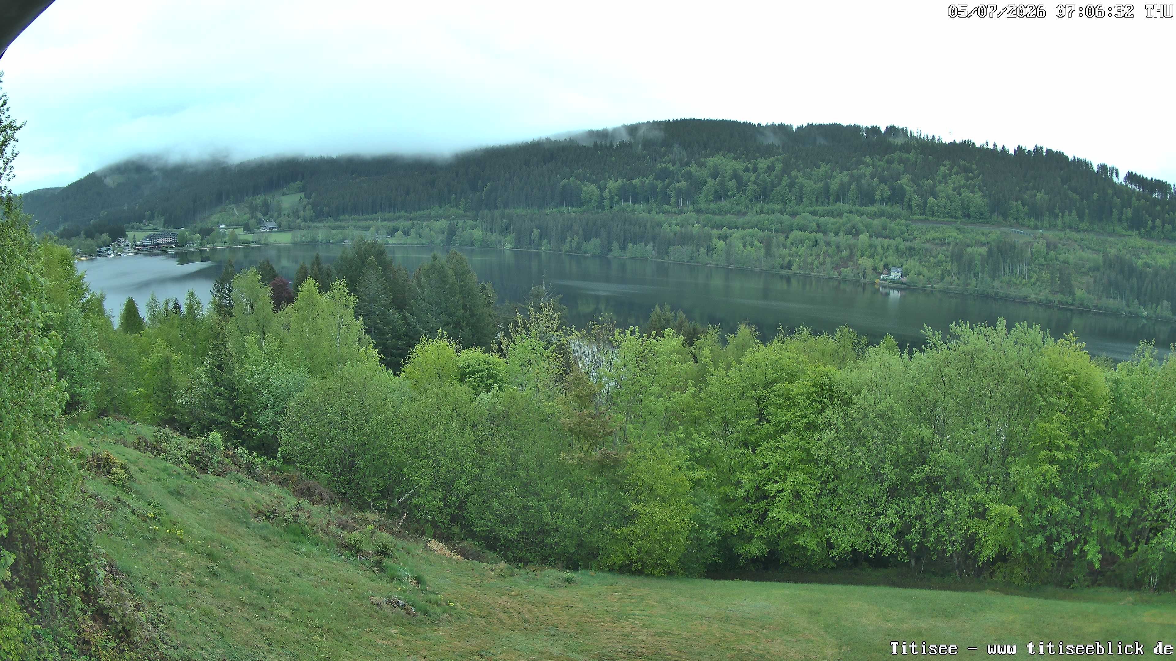 Archiv Foto Webcam Titisee: Westufer