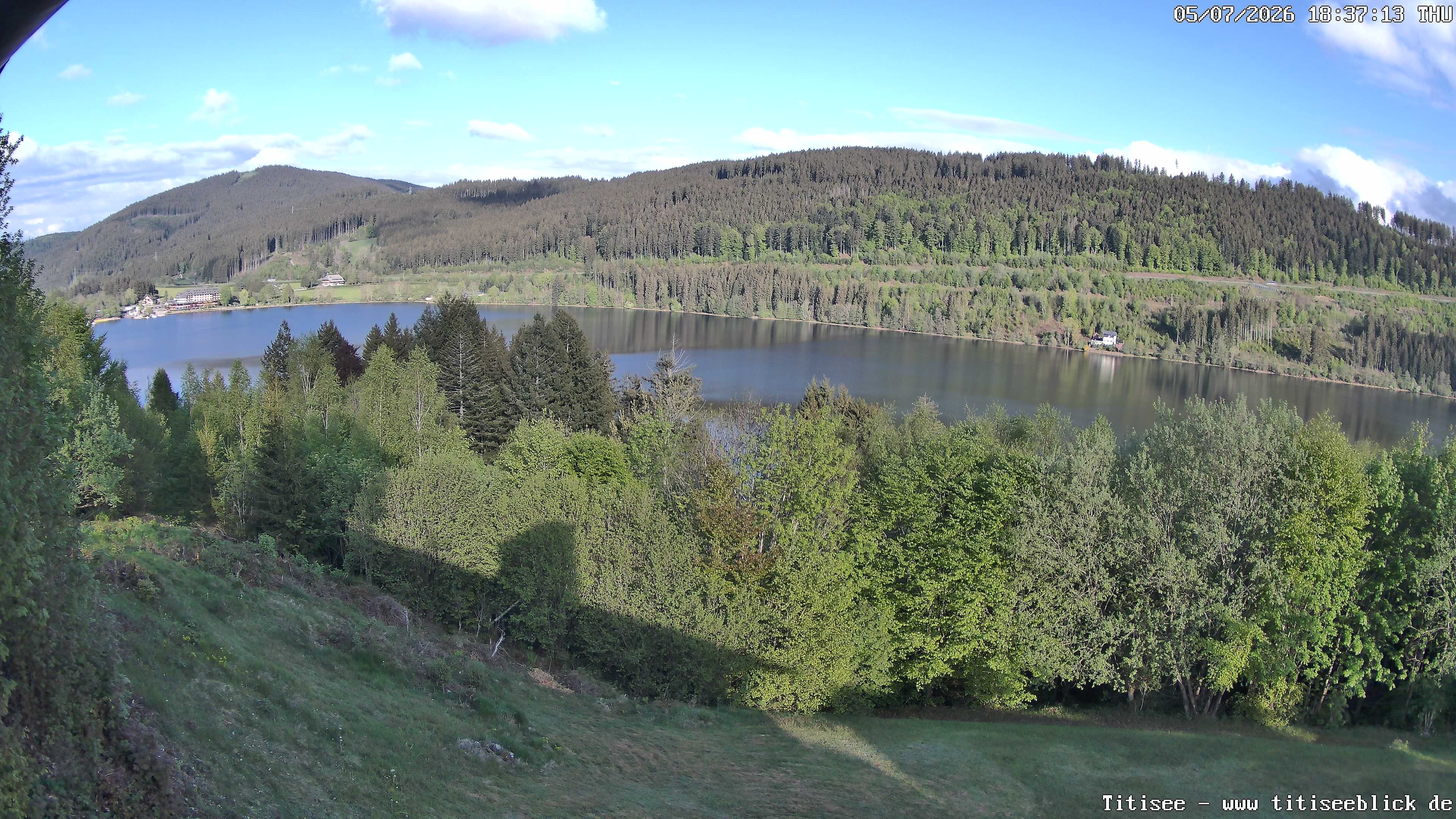 Archiv Foto Webcam Titisee: Westufer
