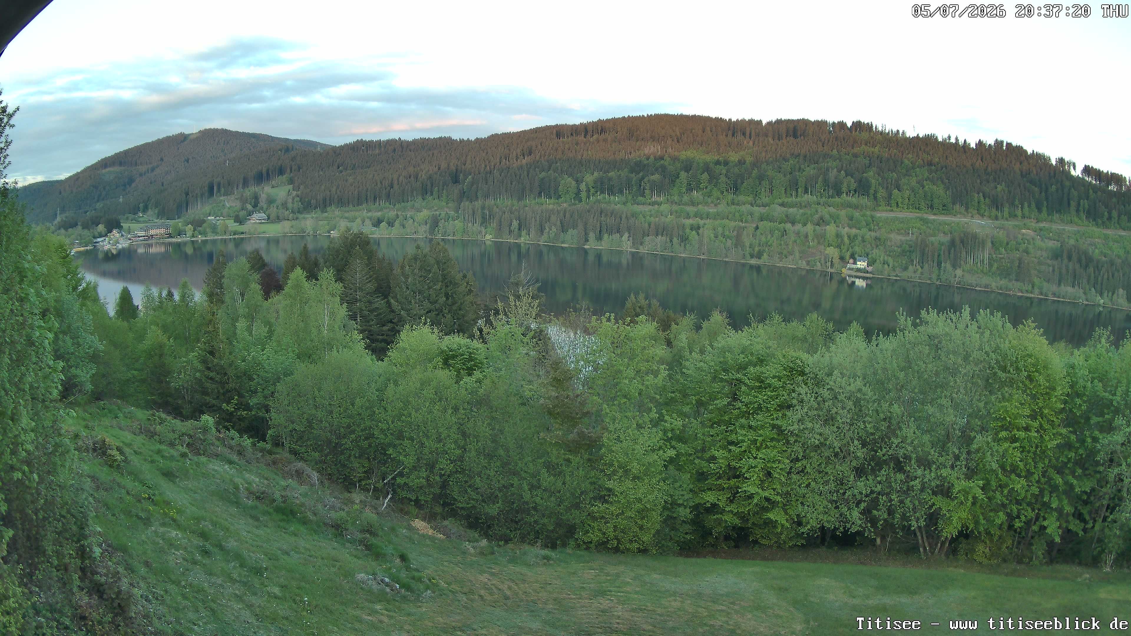 Archiv Foto Webcam Titisee: Westufer
