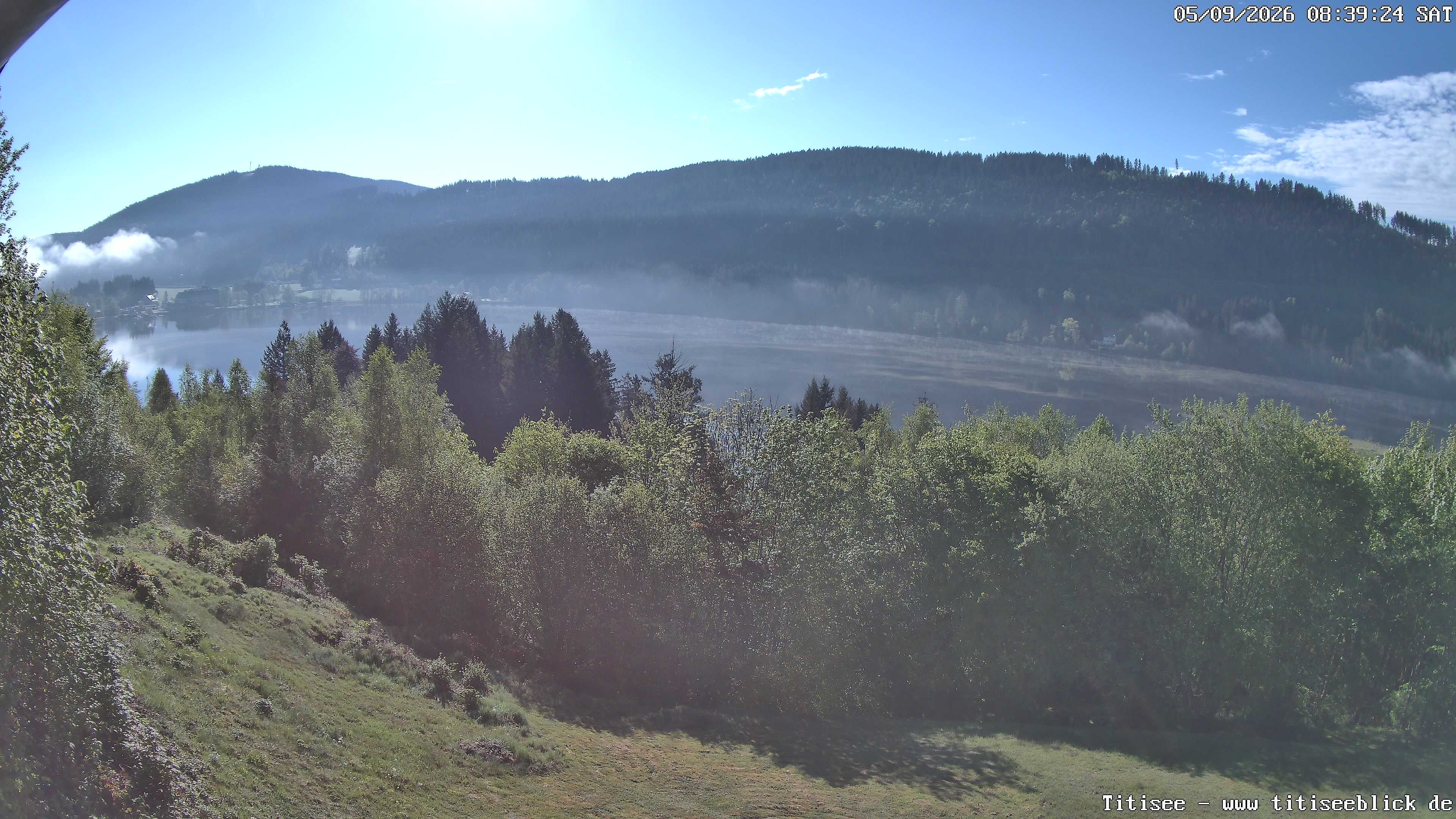 Archiv Foto Webcam Titisee: Westufer