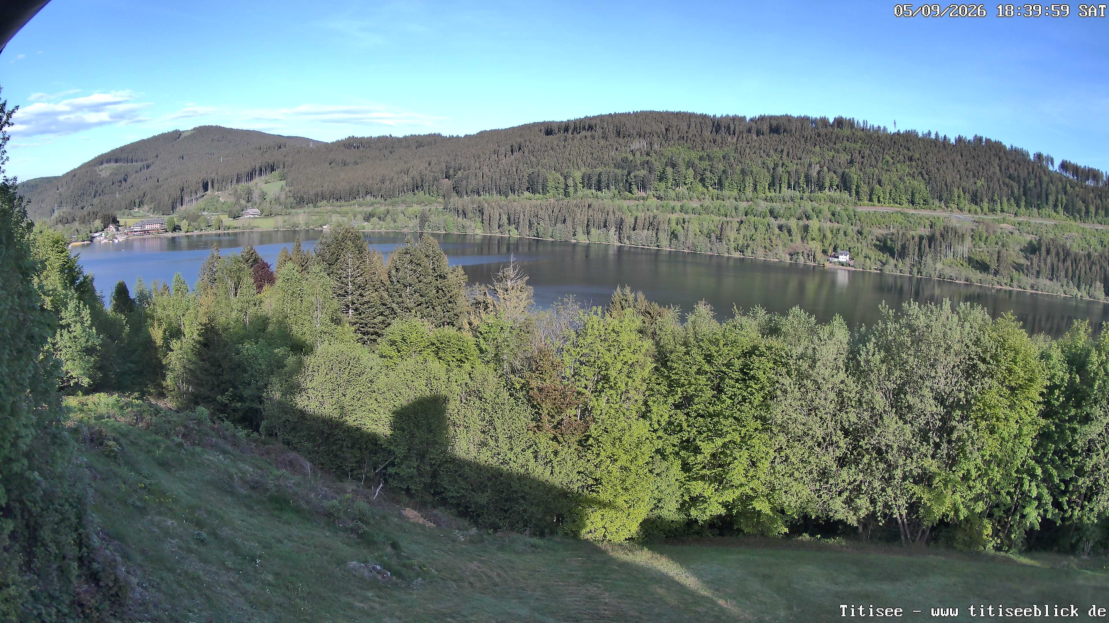 Archiv Foto Webcam Titisee: Westufer