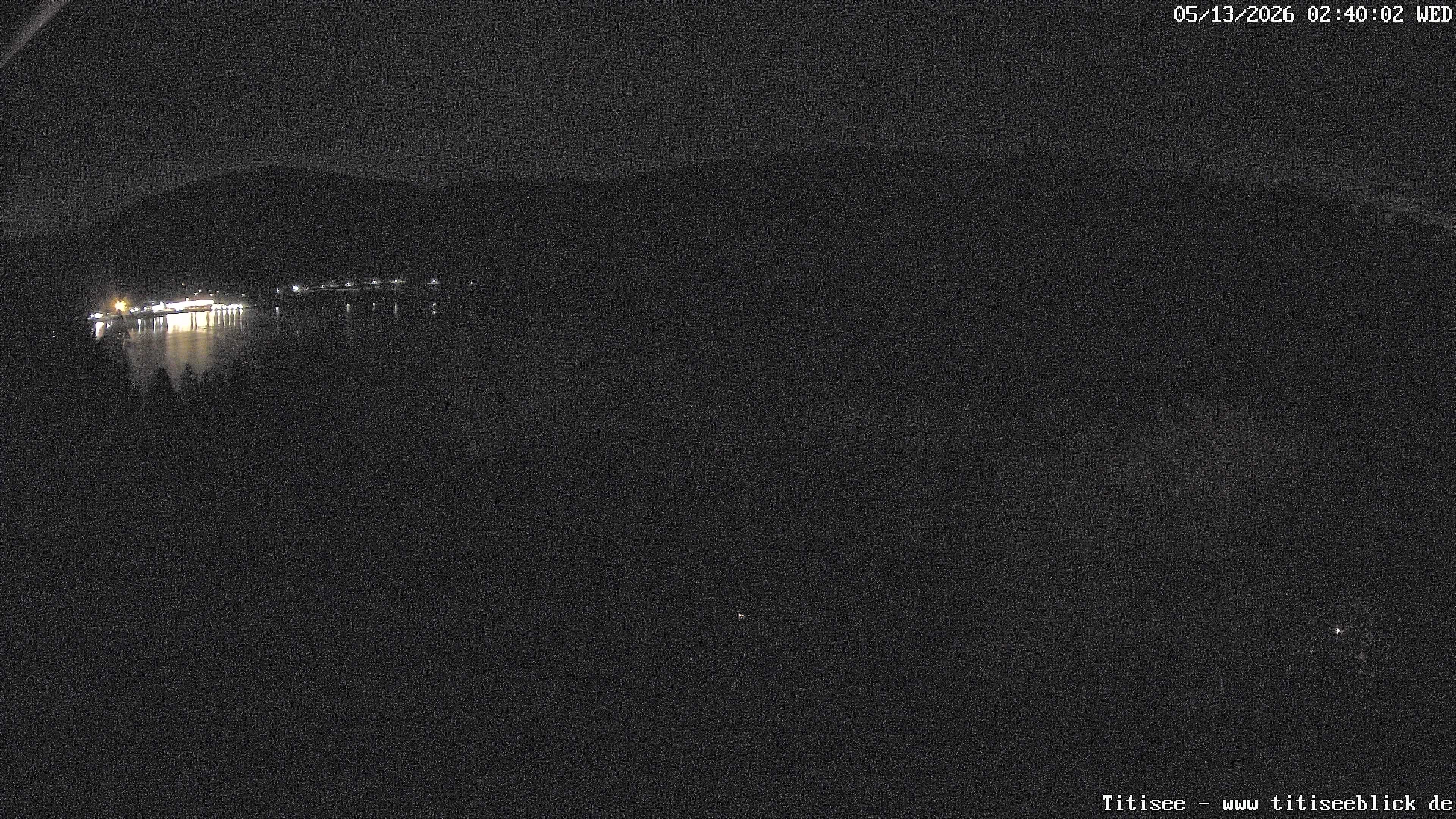 Archived image Webcam View of Lake Titisee