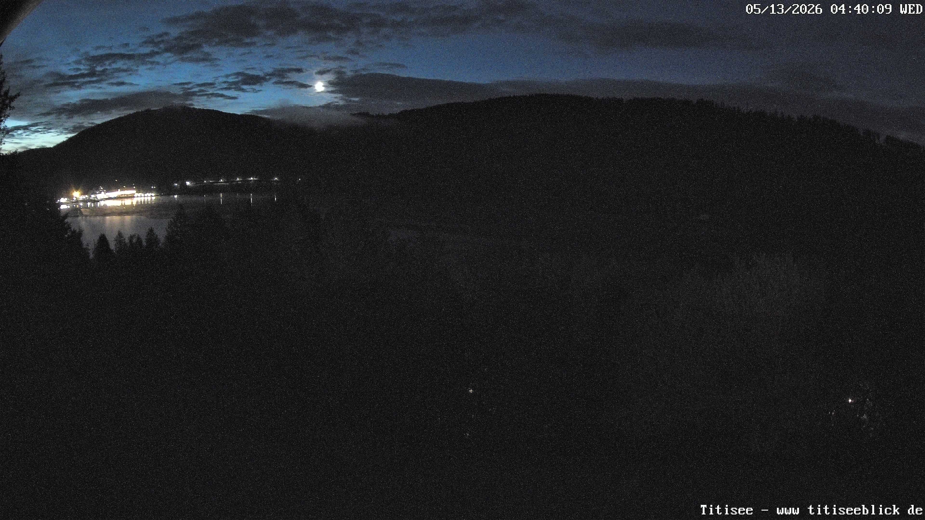 Archived image Webcam View of Lake Titisee