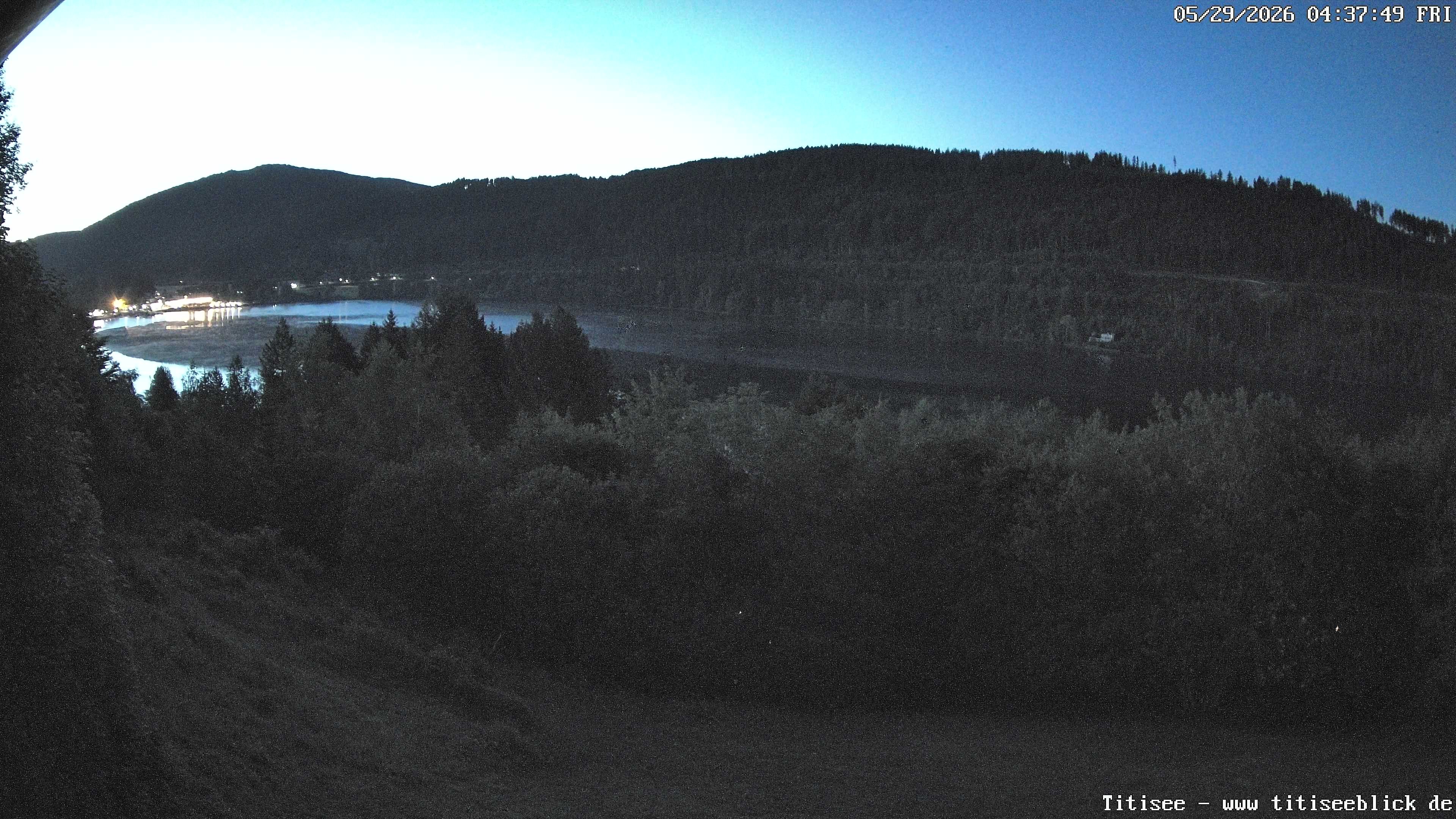 Archived image Webcam View of Lake Titisee