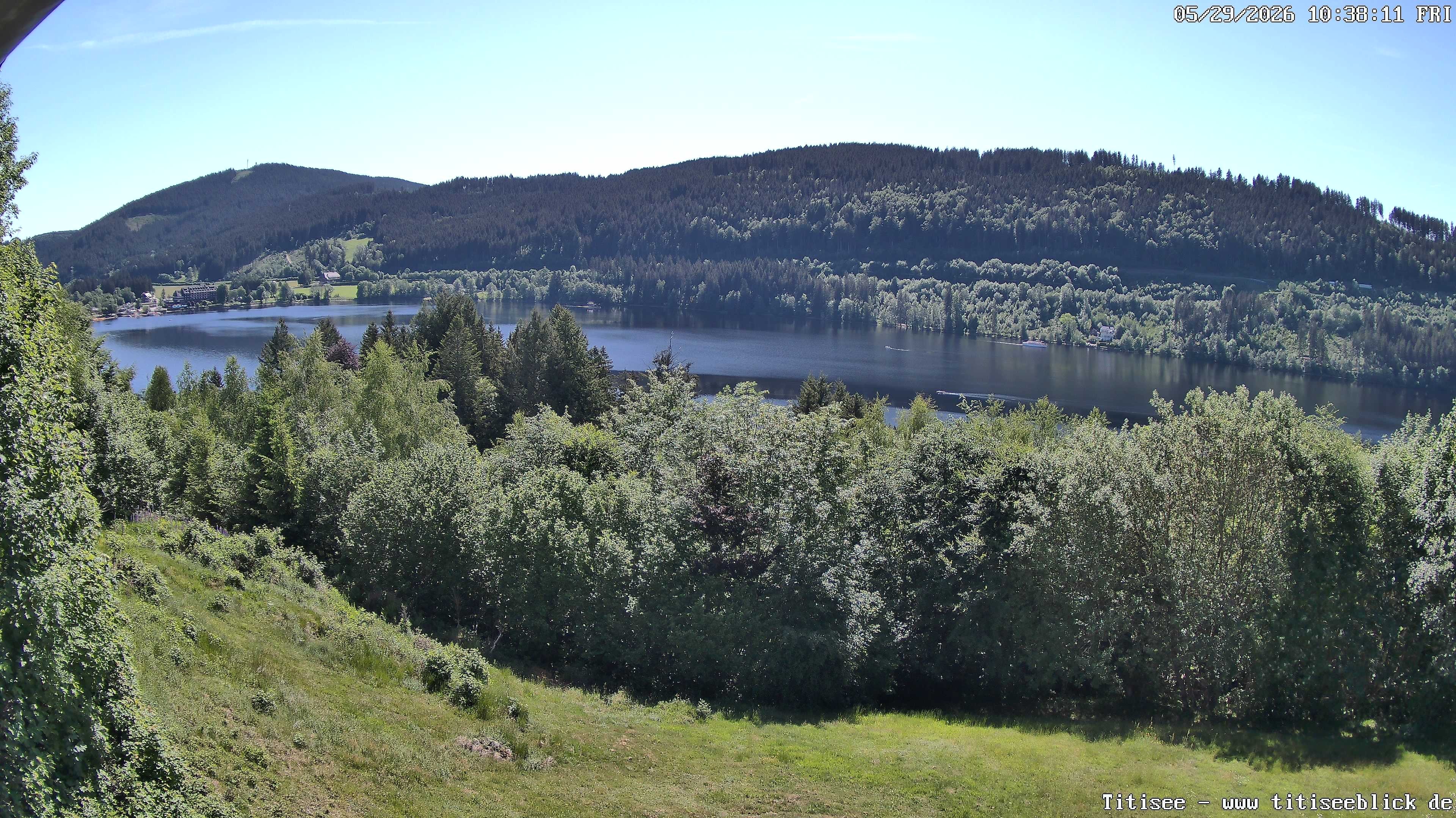 Archived image Webcam View of Lake Titisee