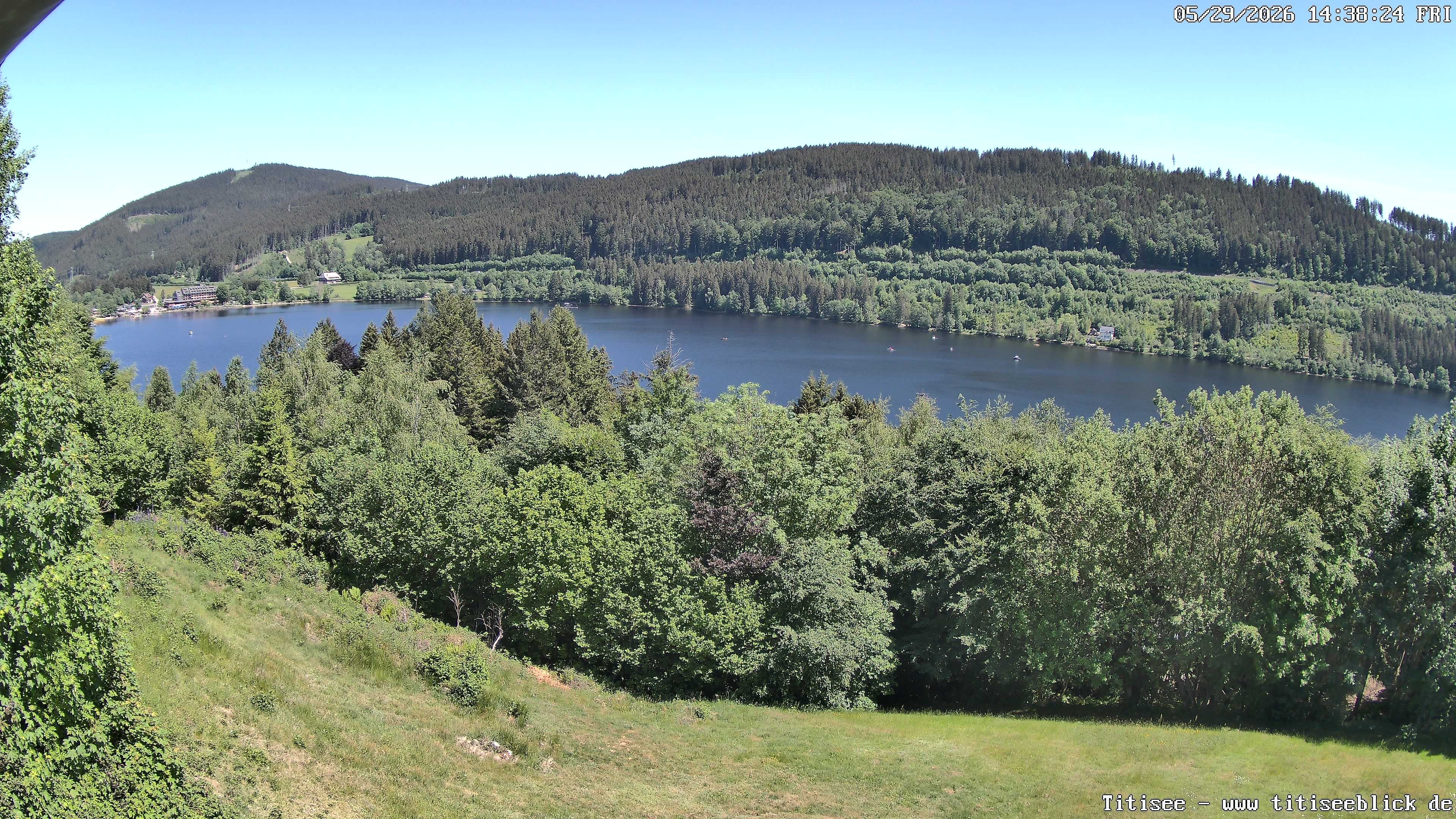 Archived image Webcam View of Lake Titisee