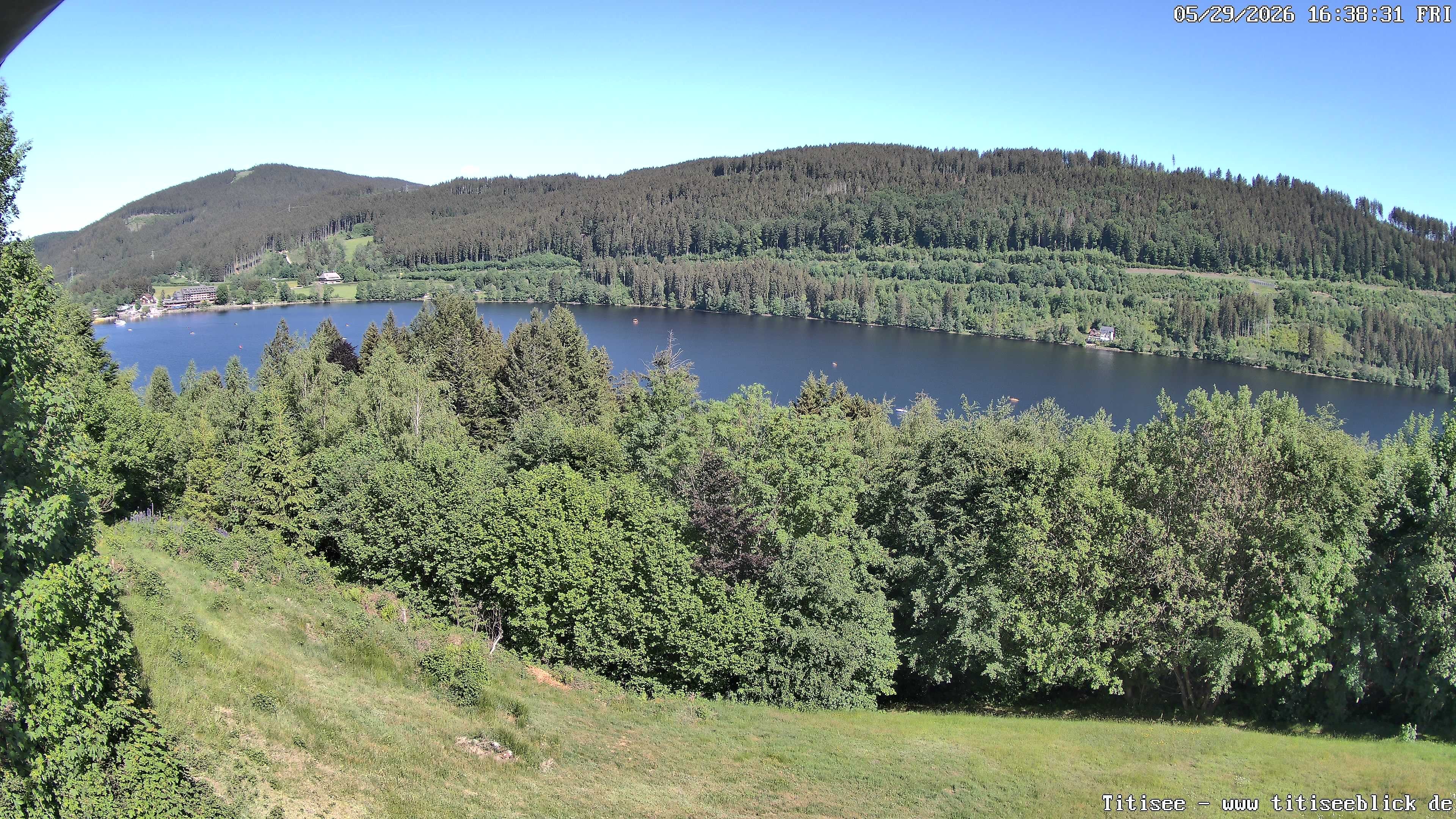 Archived image Webcam View of Lake Titisee