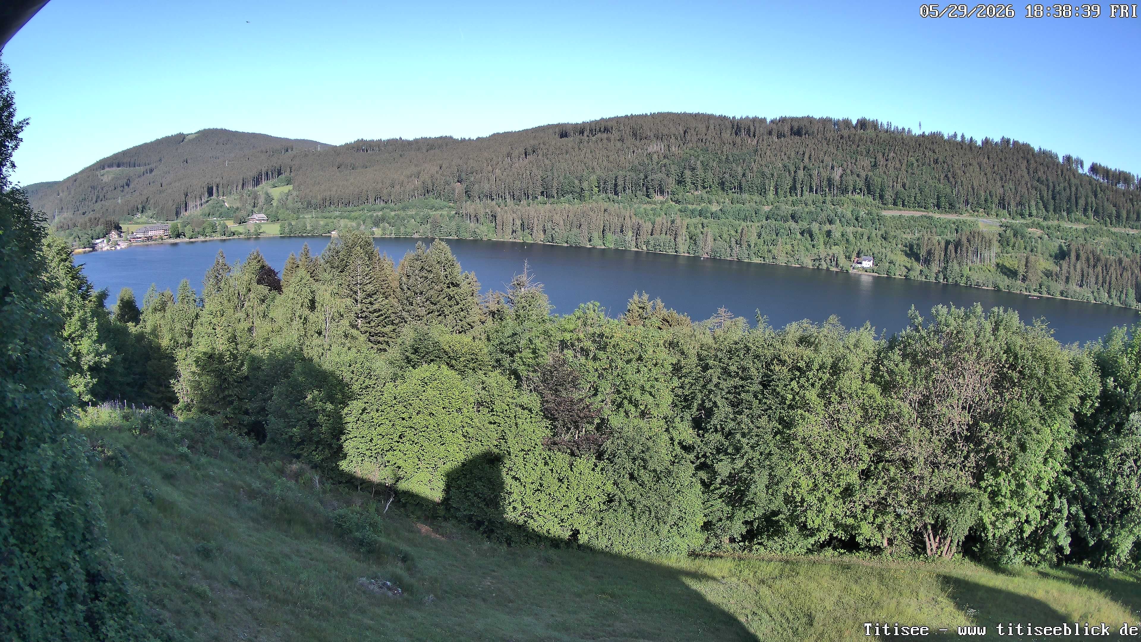 Archived image Webcam View of Lake Titisee