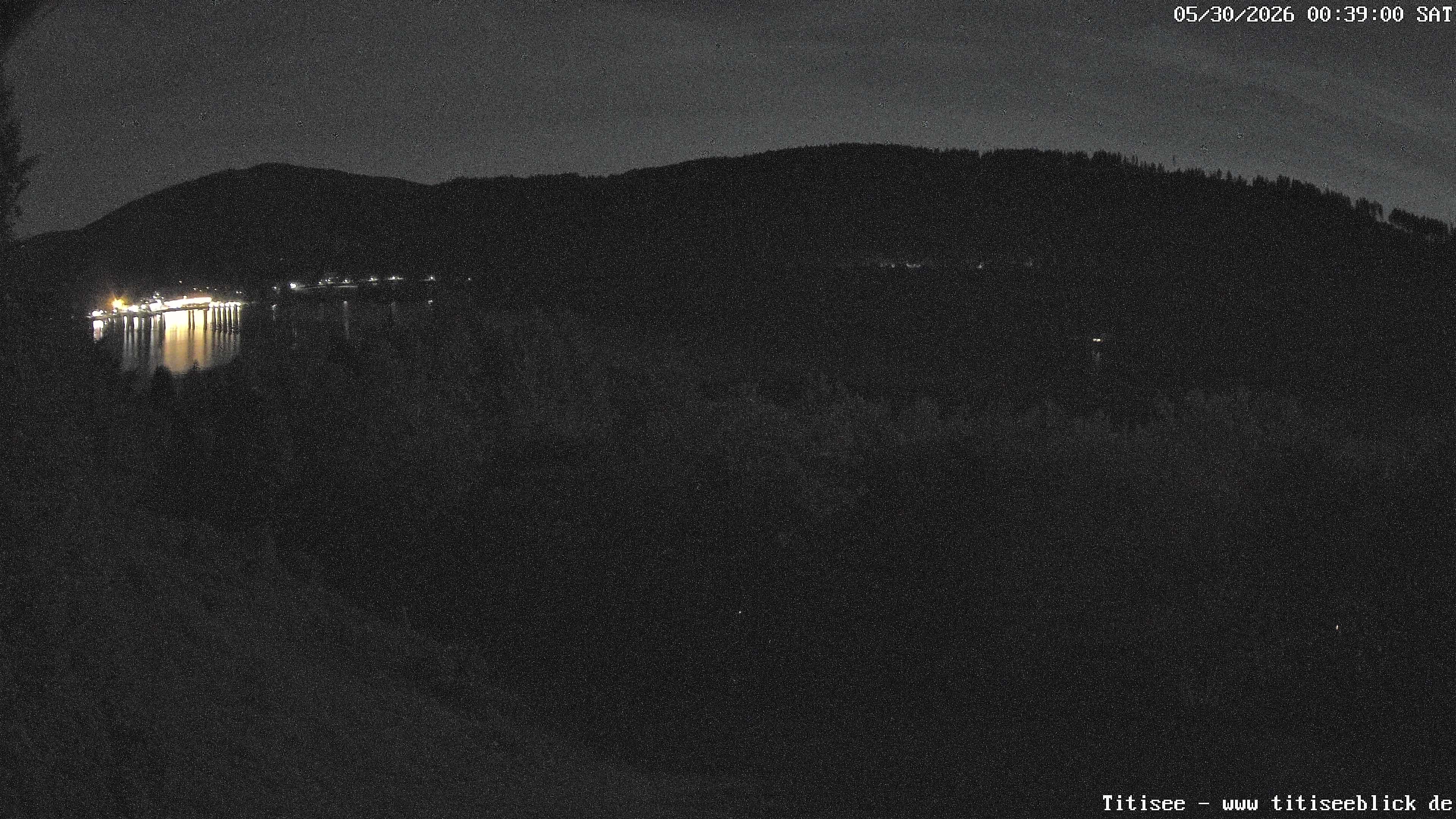 Archived image Webcam View of Lake Titisee