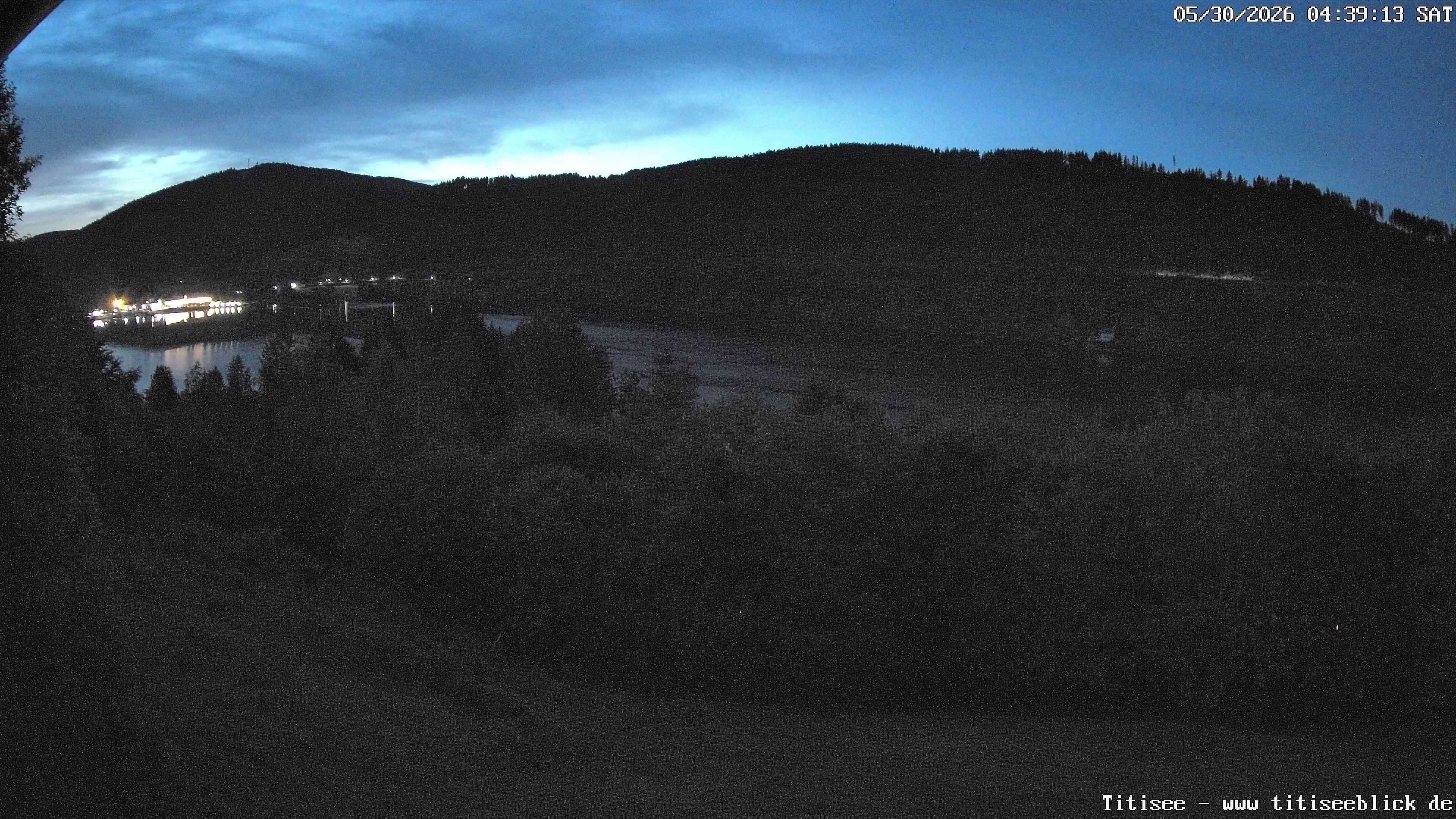 Archived image Webcam View of Lake Titisee