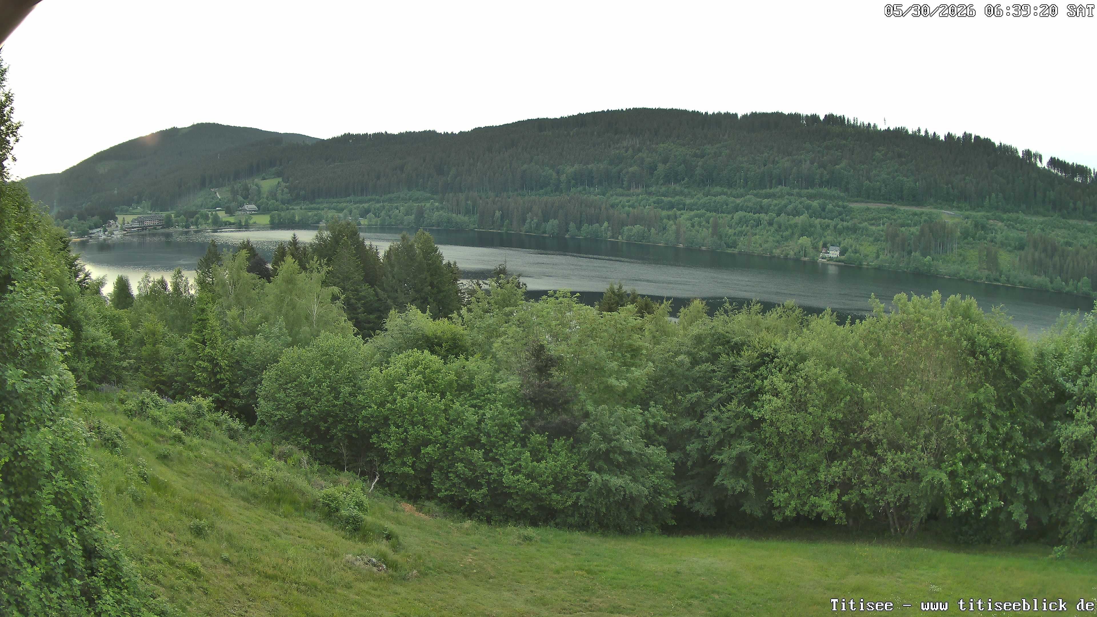 Archived image Webcam View of Lake Titisee