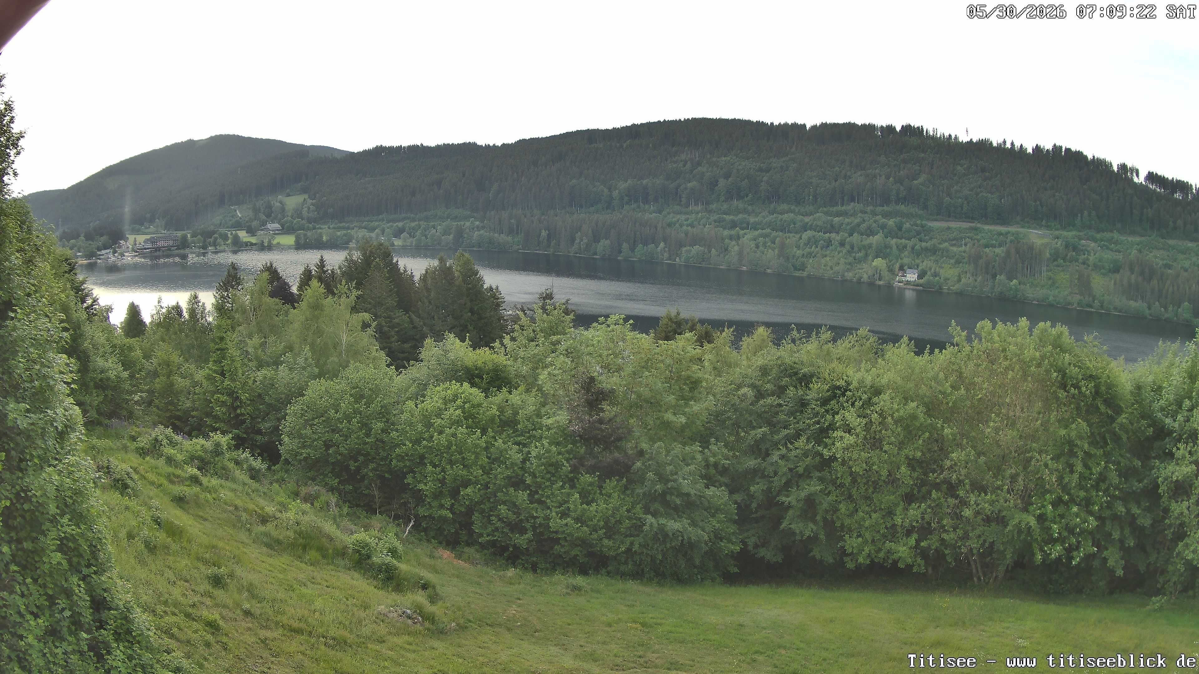 Archived image Webcam View of Lake Titisee