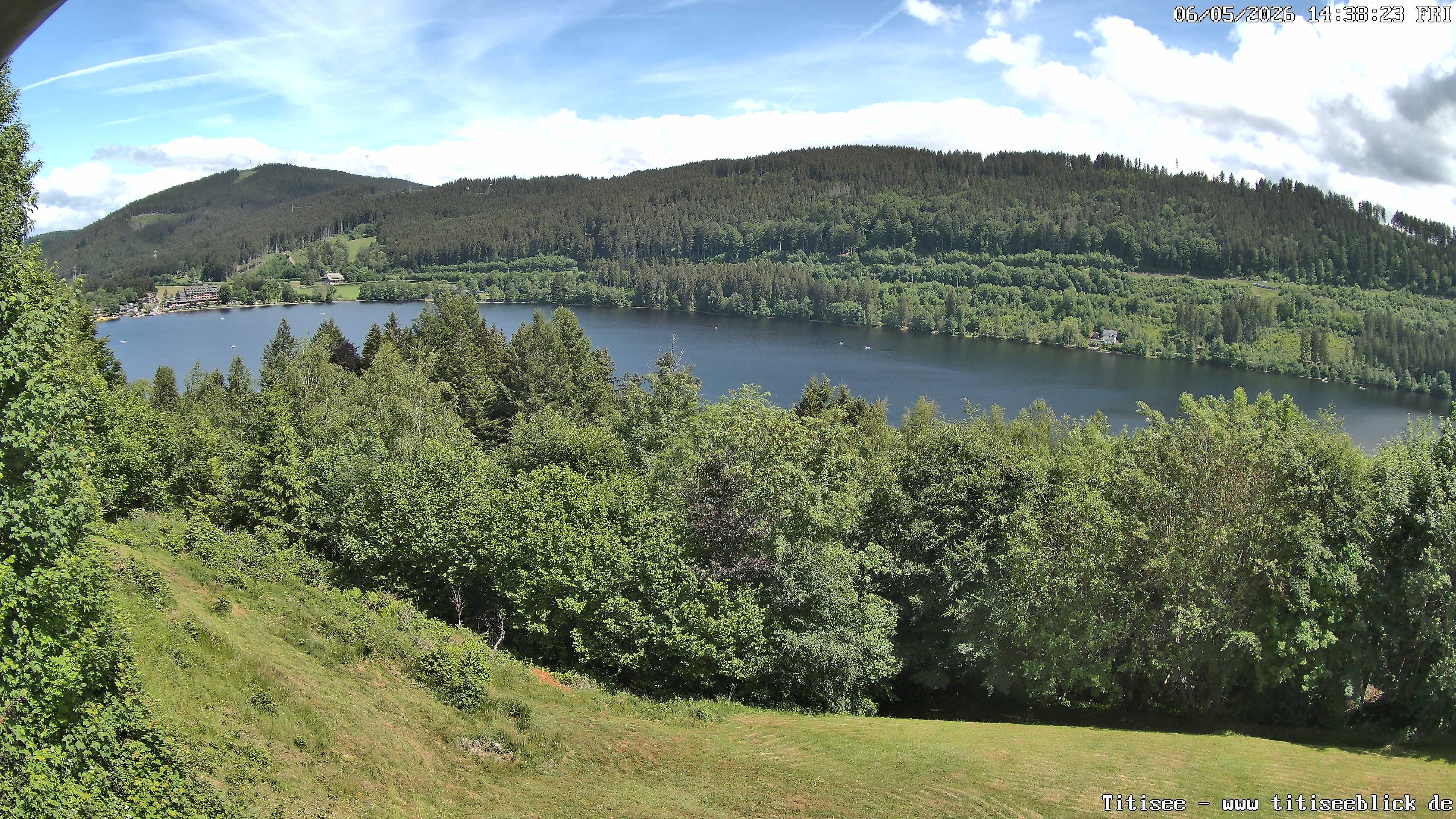 Archived image Webcam View of Lake Titisee