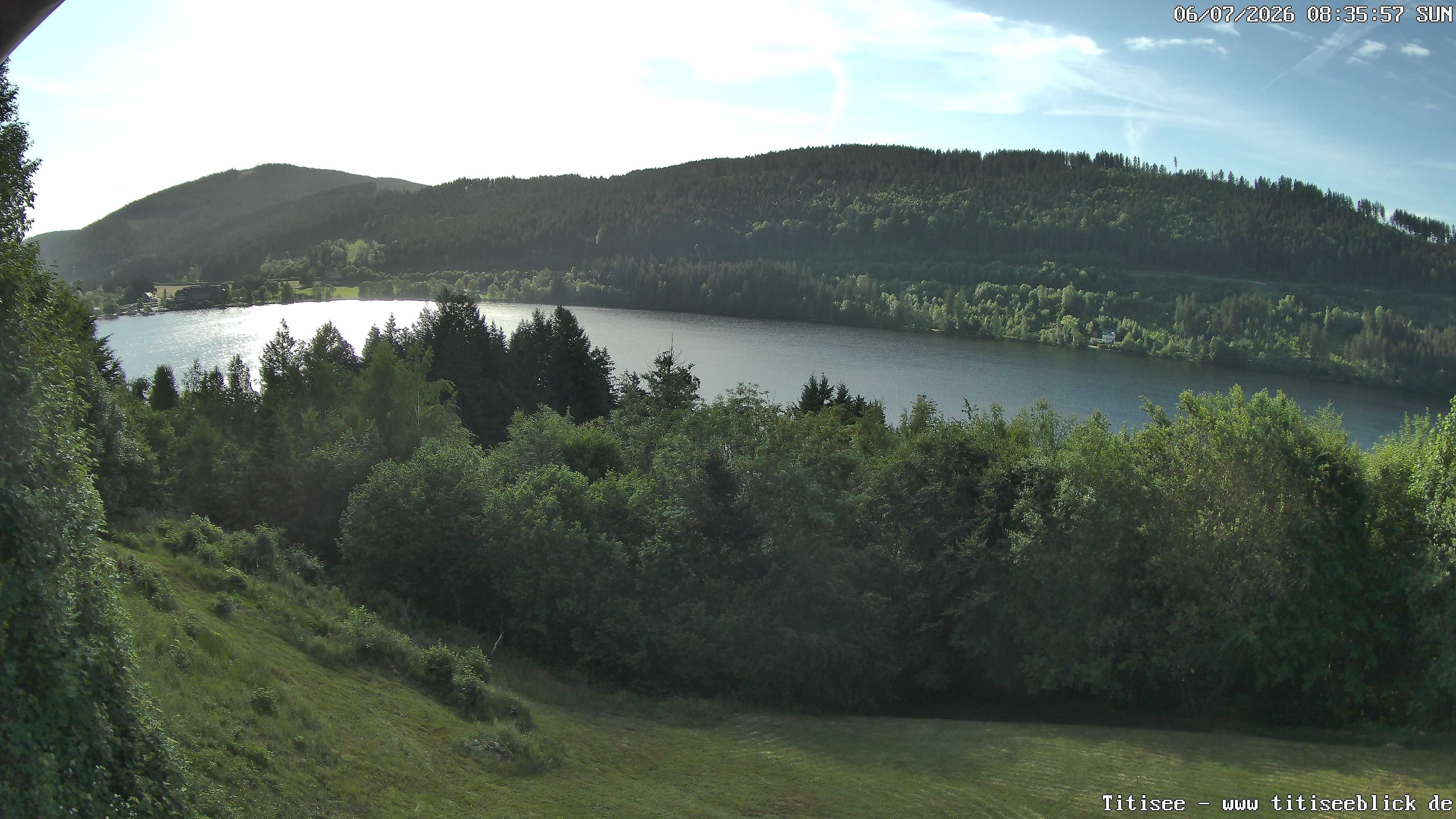 Archiv Foto Webcam Titisee: Westufer