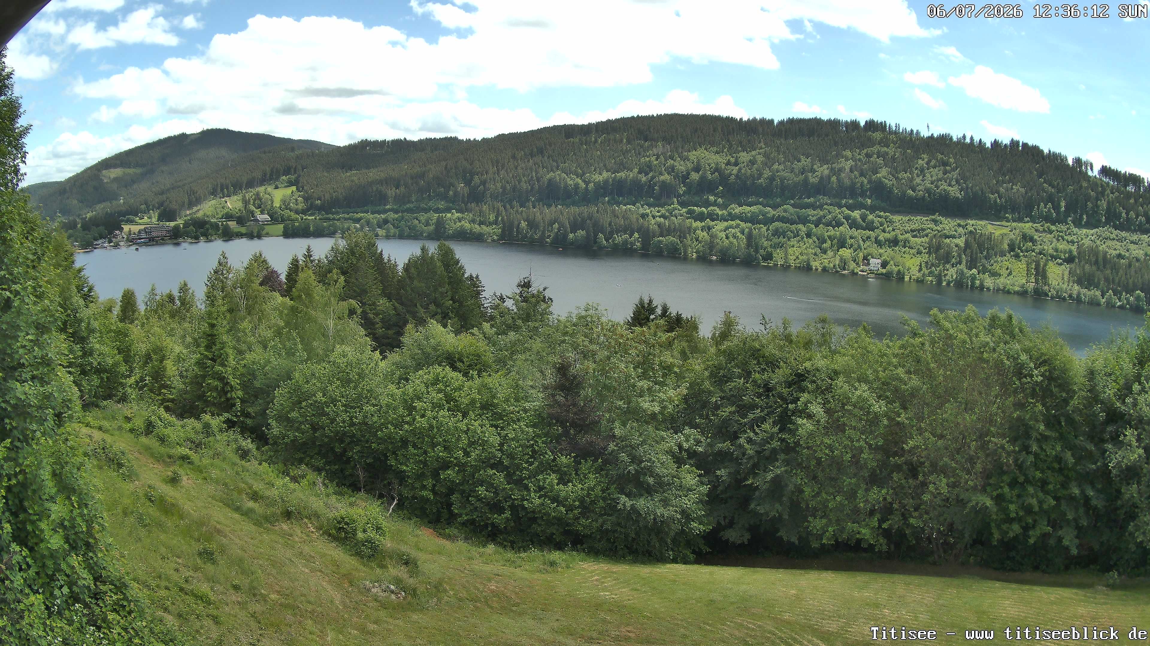 Archiv Foto Webcam Titisee: Westufer