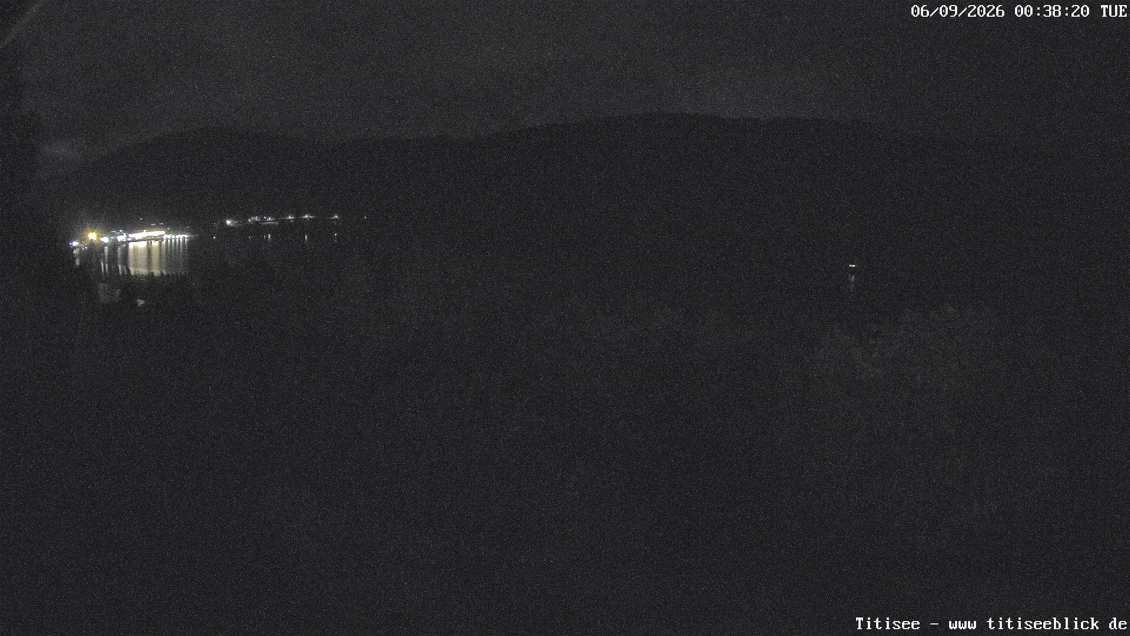 Archived image Webcam View of Lake Titisee