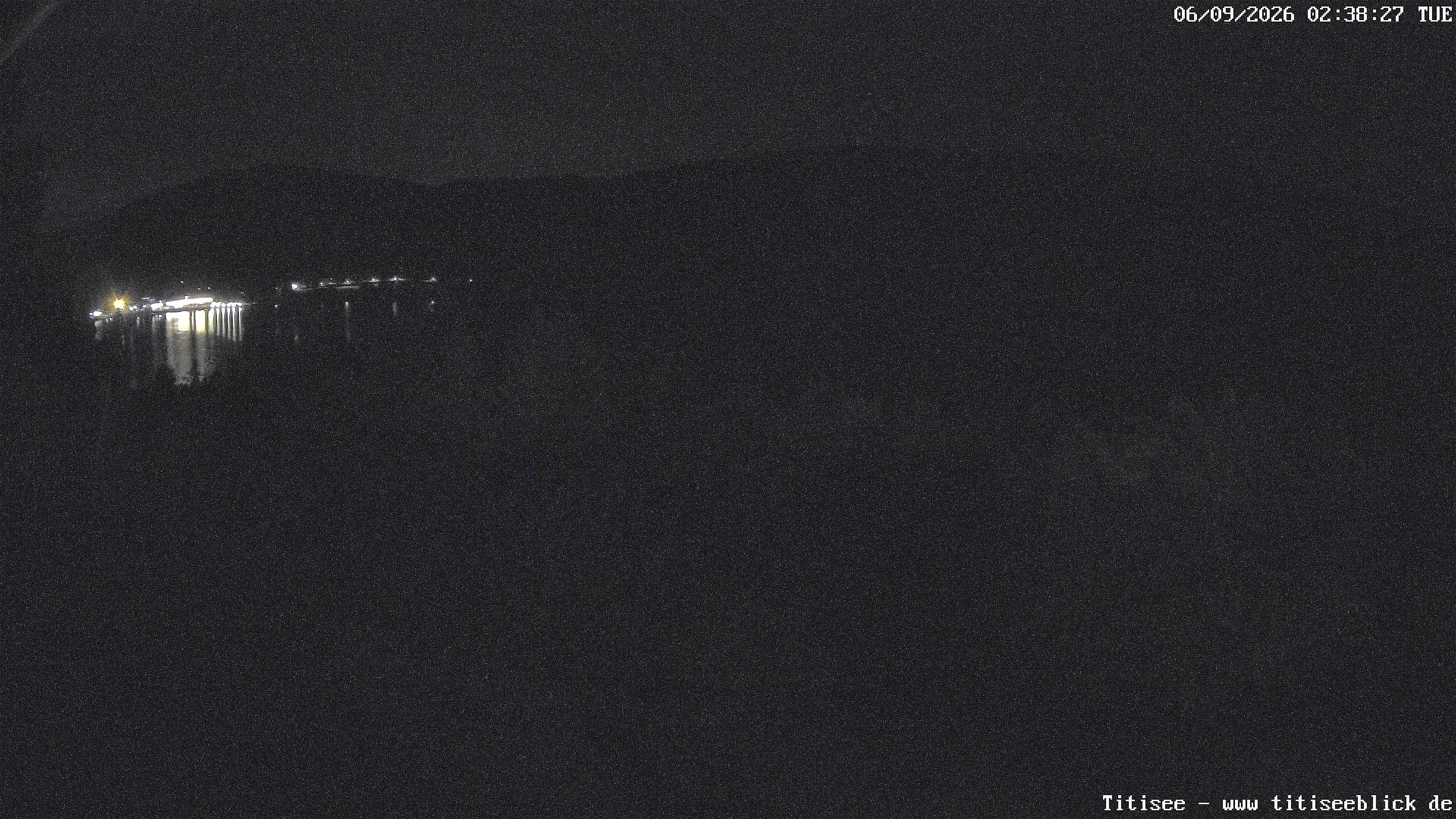 Archived image Webcam View of Lake Titisee