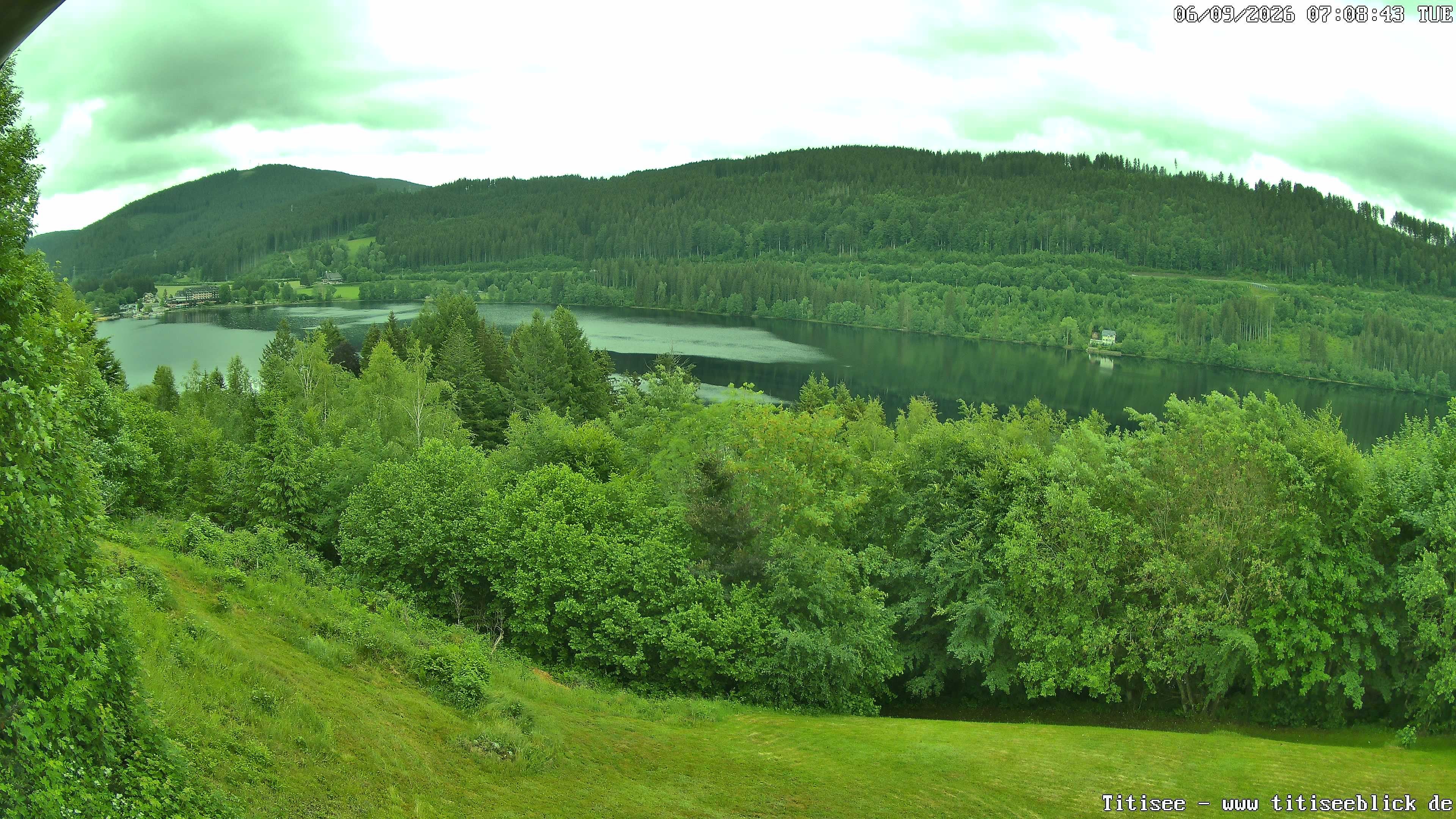 Archived image Webcam View of Lake Titisee