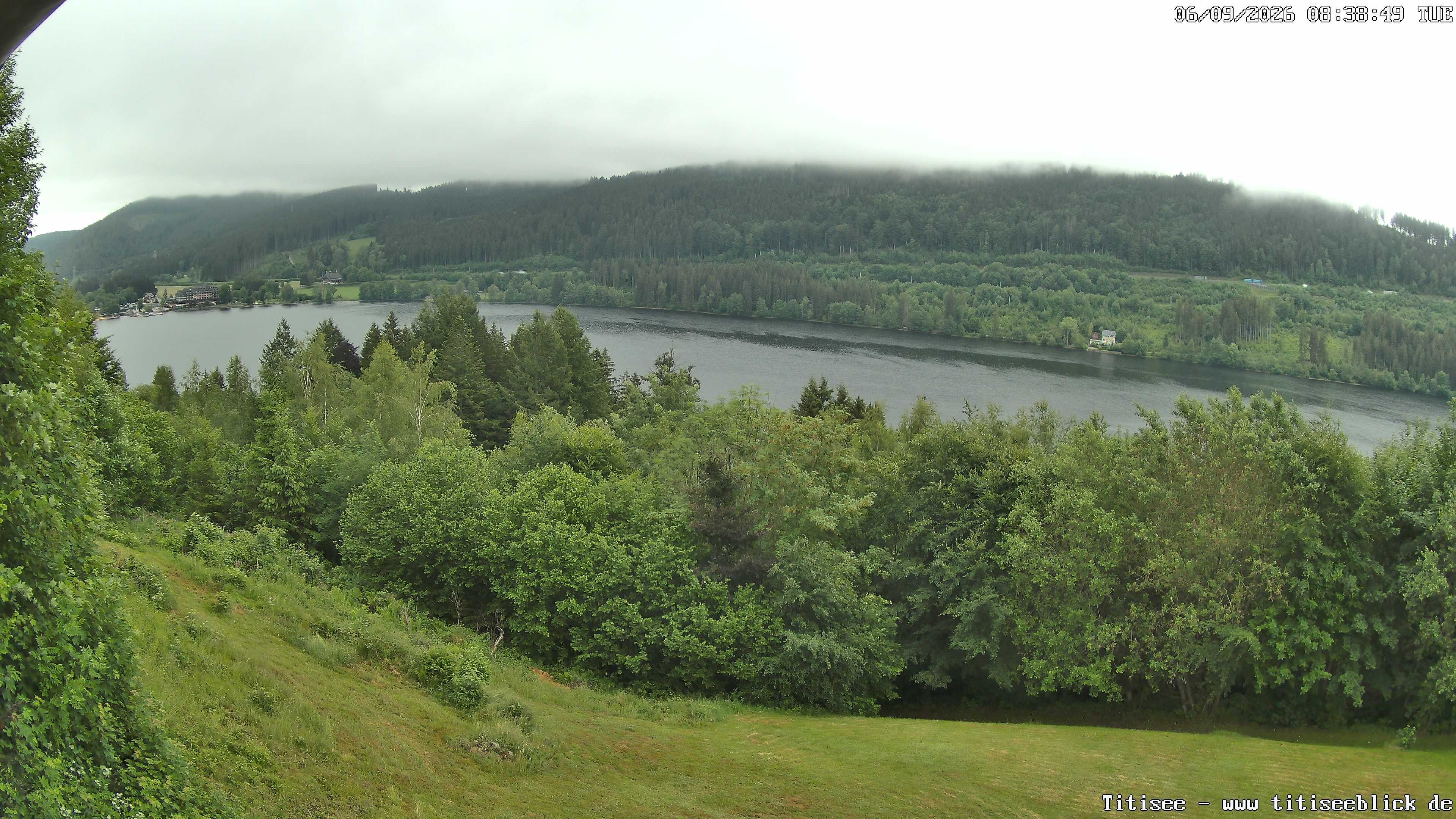 Archived image Webcam View of Lake Titisee