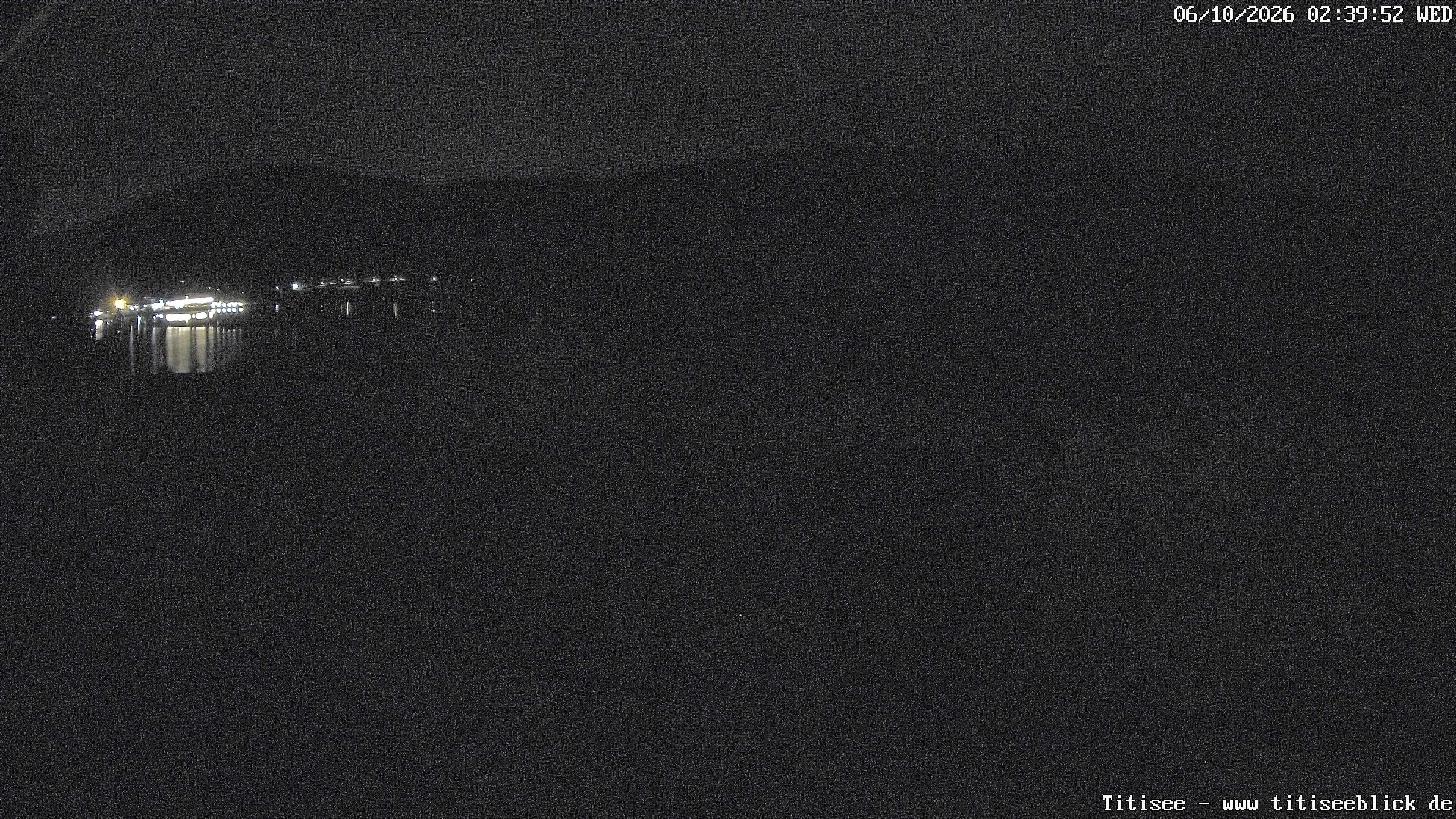 Archived image Webcam View of Lake Titisee