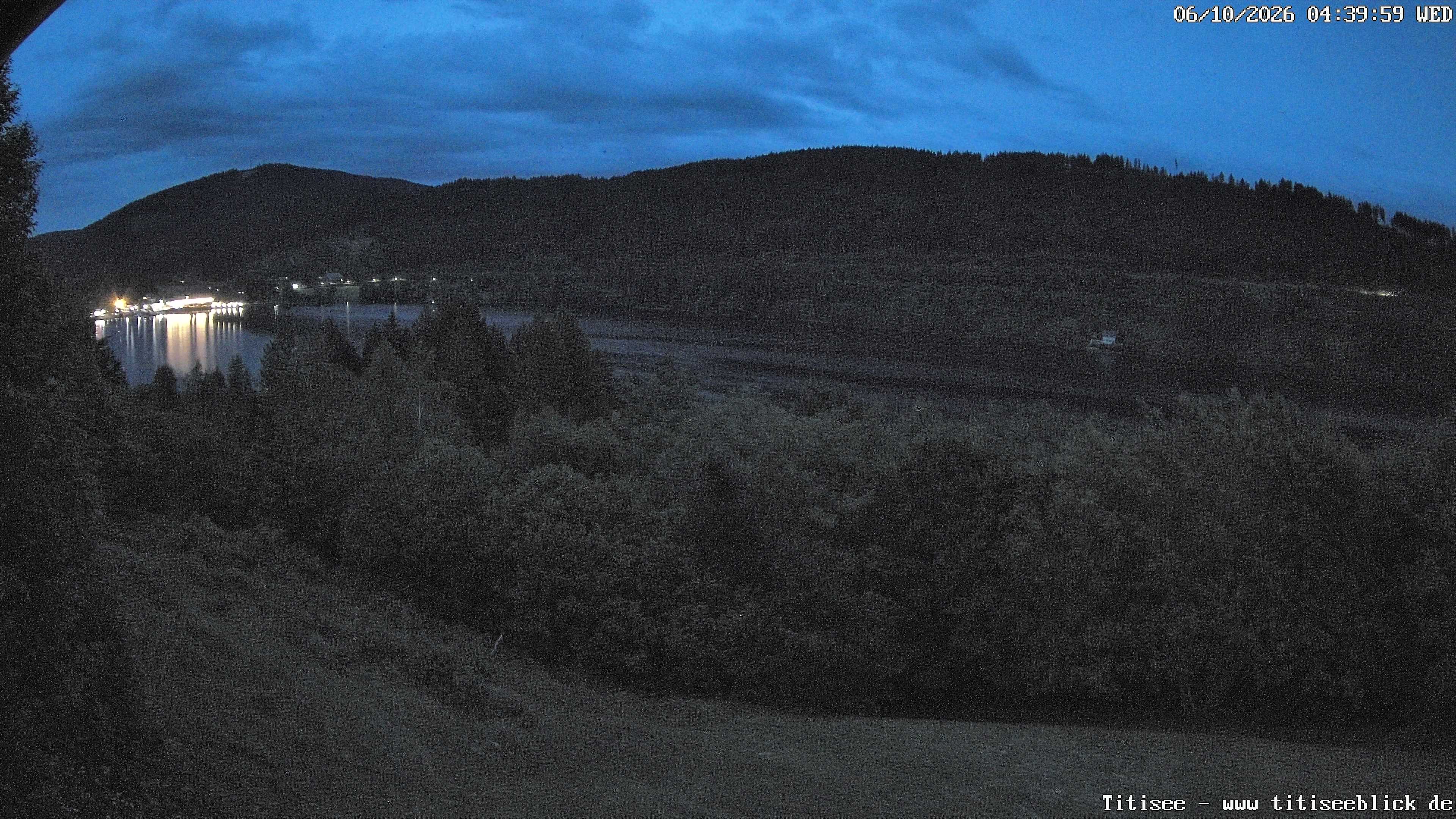 Archived image Webcam View of Lake Titisee
