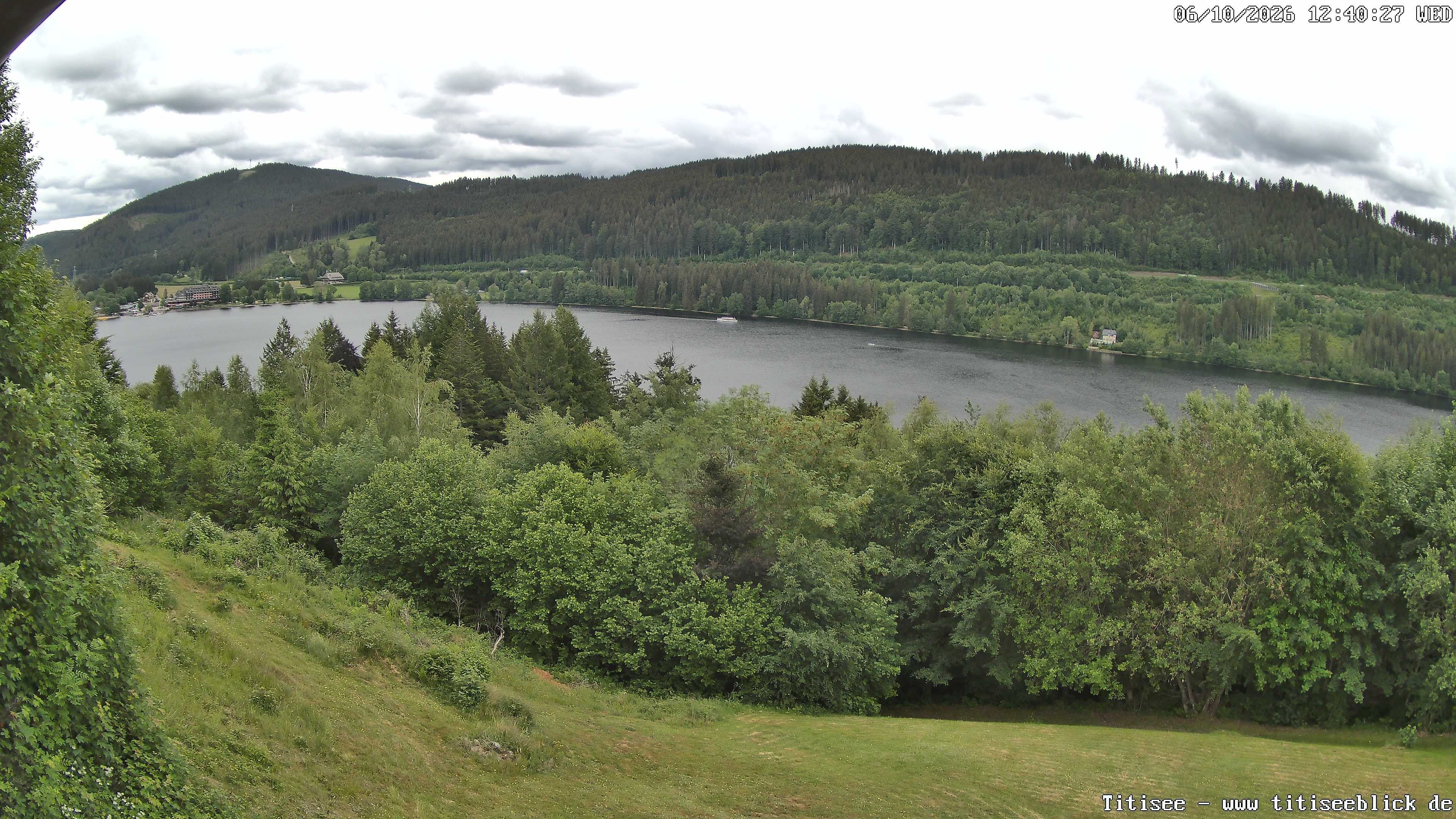Archived image Webcam View of Lake Titisee