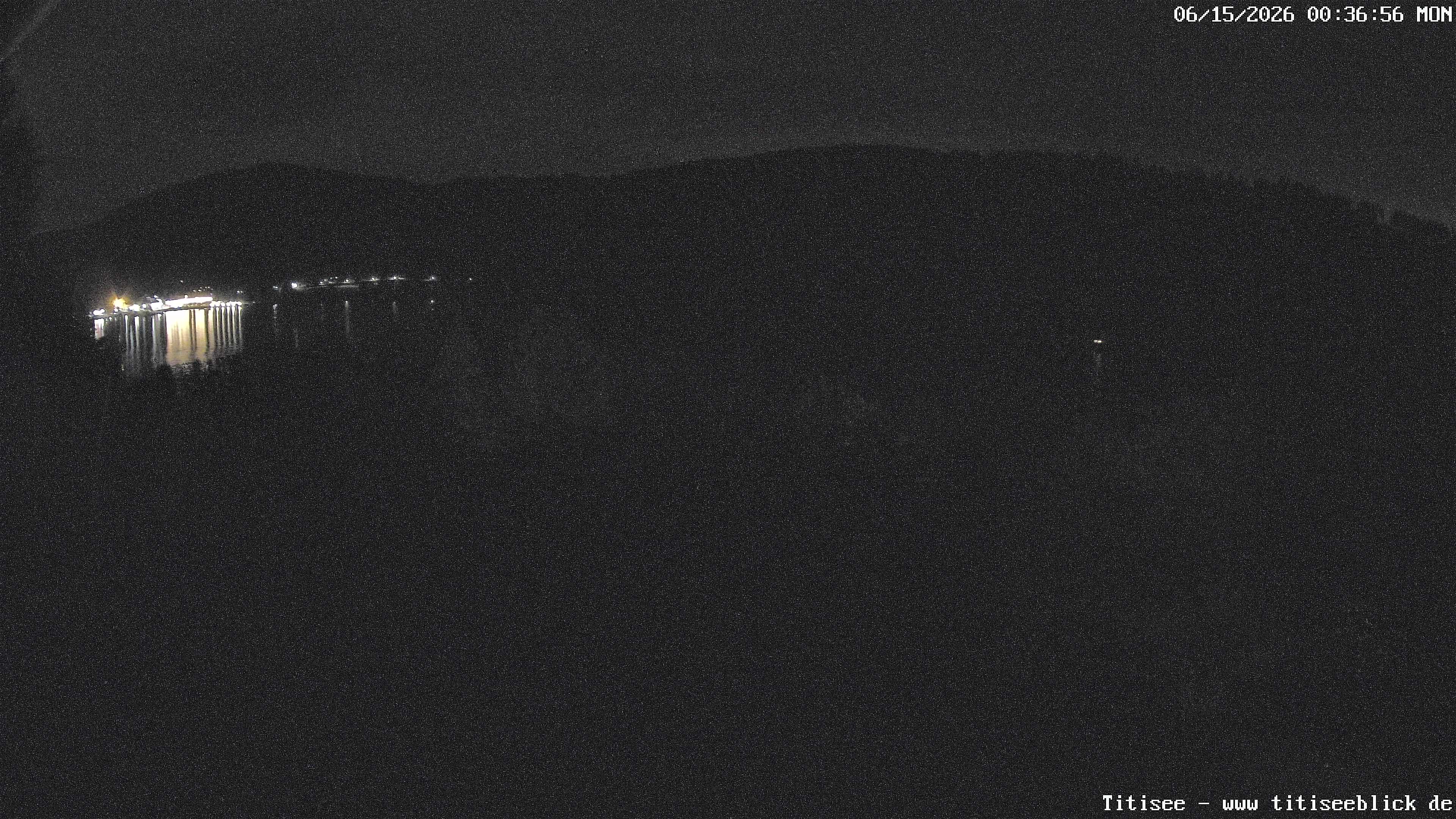 Archived image Webcam View of Lake Titisee