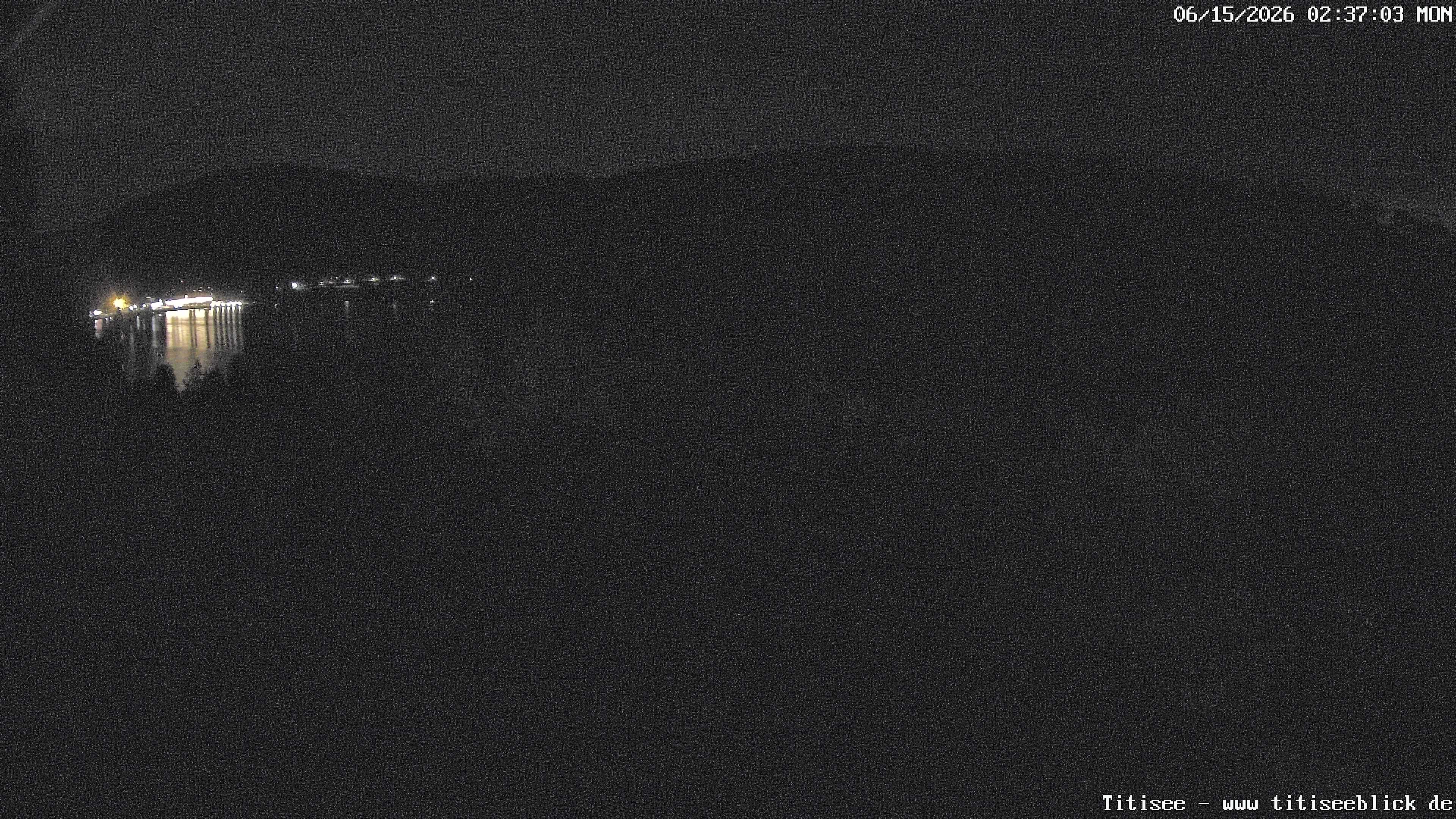 Archived image Webcam View of Lake Titisee